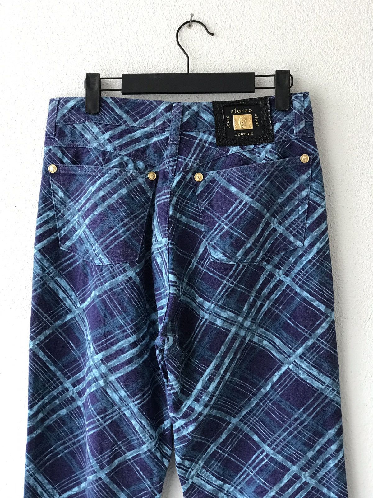 Designer × If Six Was Nine Vintage Sfarzo Jeans Couture Pants Size US 29 - 1 Thumbnail
