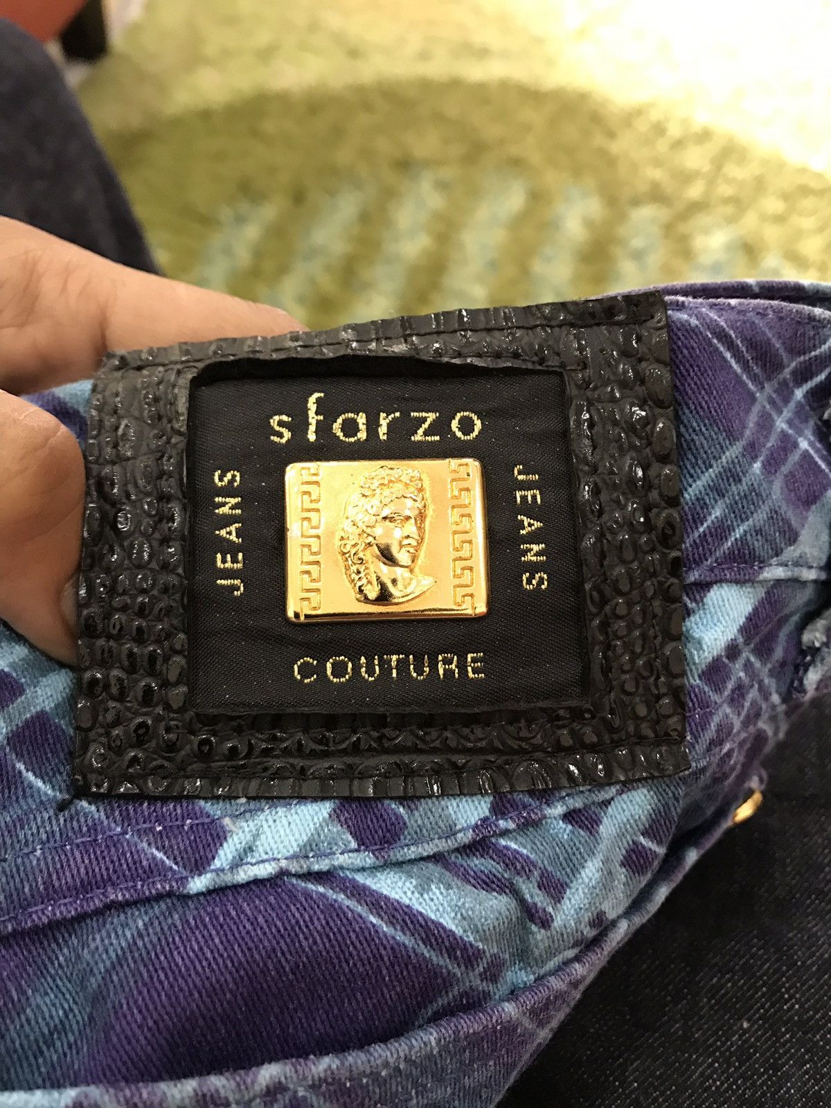 Designer × If Six Was Nine Vintage Sfarzo Jeans Couture Pants Size US 29 - 8 Thumbnail