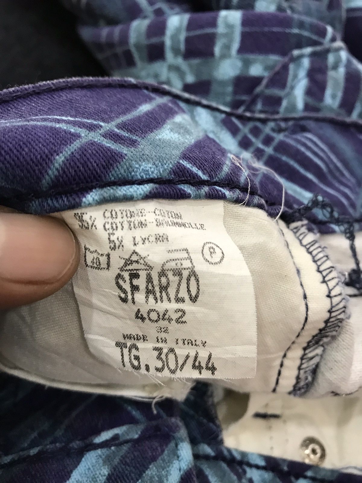 Designer × If Six Was Nine Vintage Sfarzo Jeans Couture Pants Size US 29 - 9 Thumbnail