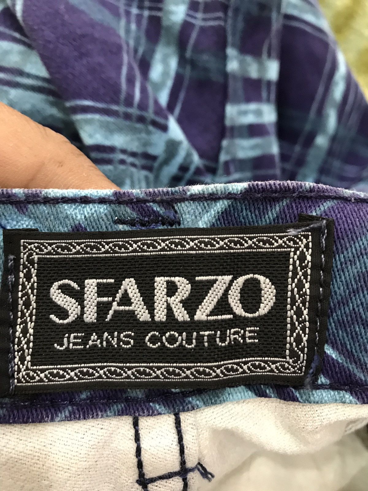 Designer × If Six Was Nine Vintage Sfarzo Jeans Couture Pants Size US 29 - 11 Thumbnail
