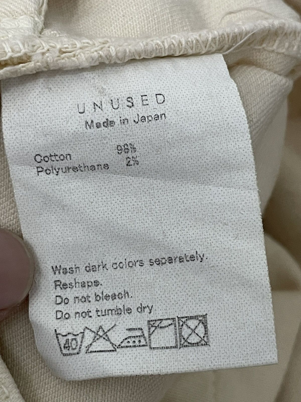 Unused Made In Japan Unused Refined Garments Skinny Jeans Size US 28 / EU 44 - 14 Thumbnail