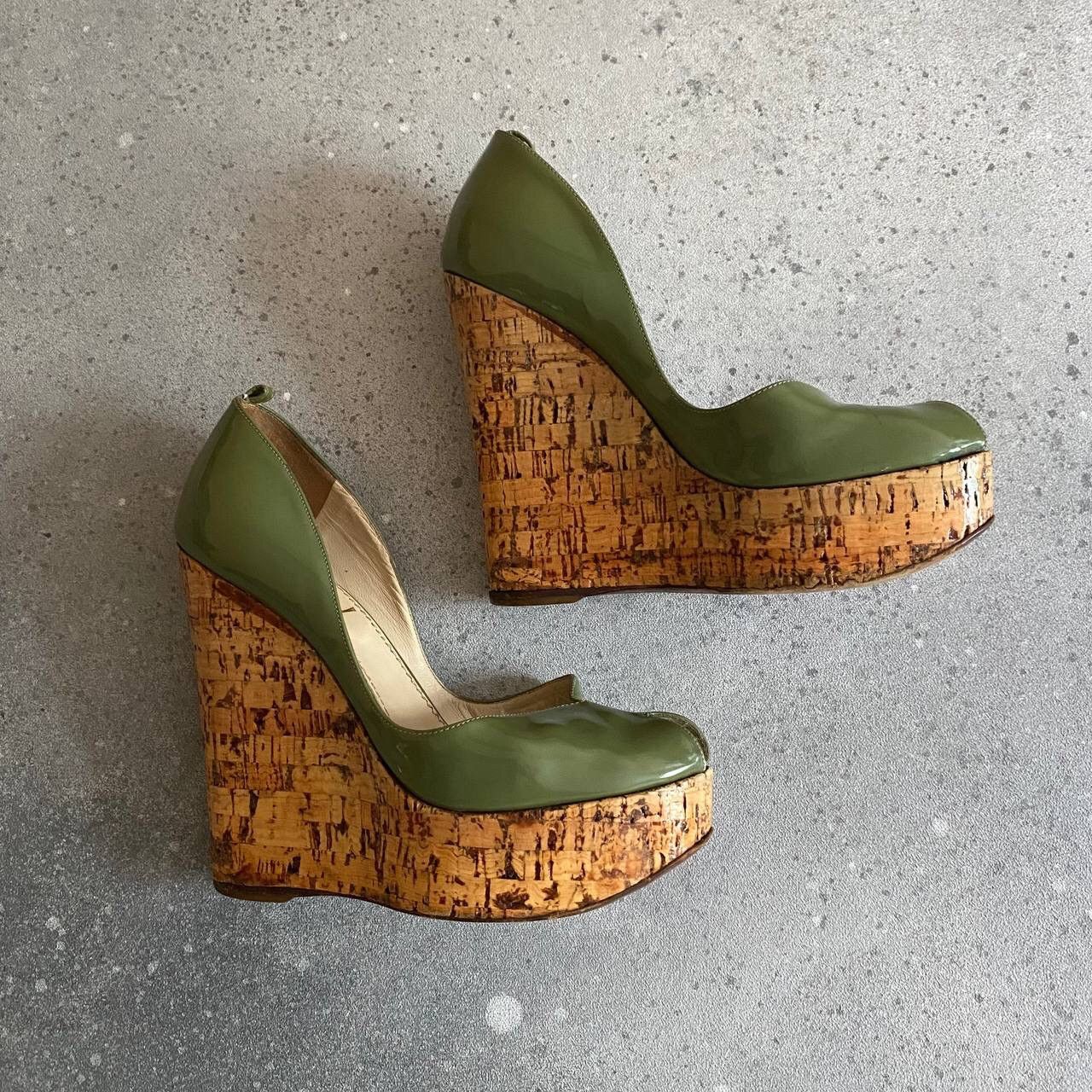 Vintage × Yves Saint Laurent YSL Yves Saint Laurent Vintage Platform Heels Shoes (Y2K) Size US 6 / IT 36 - 4 Thumbnail