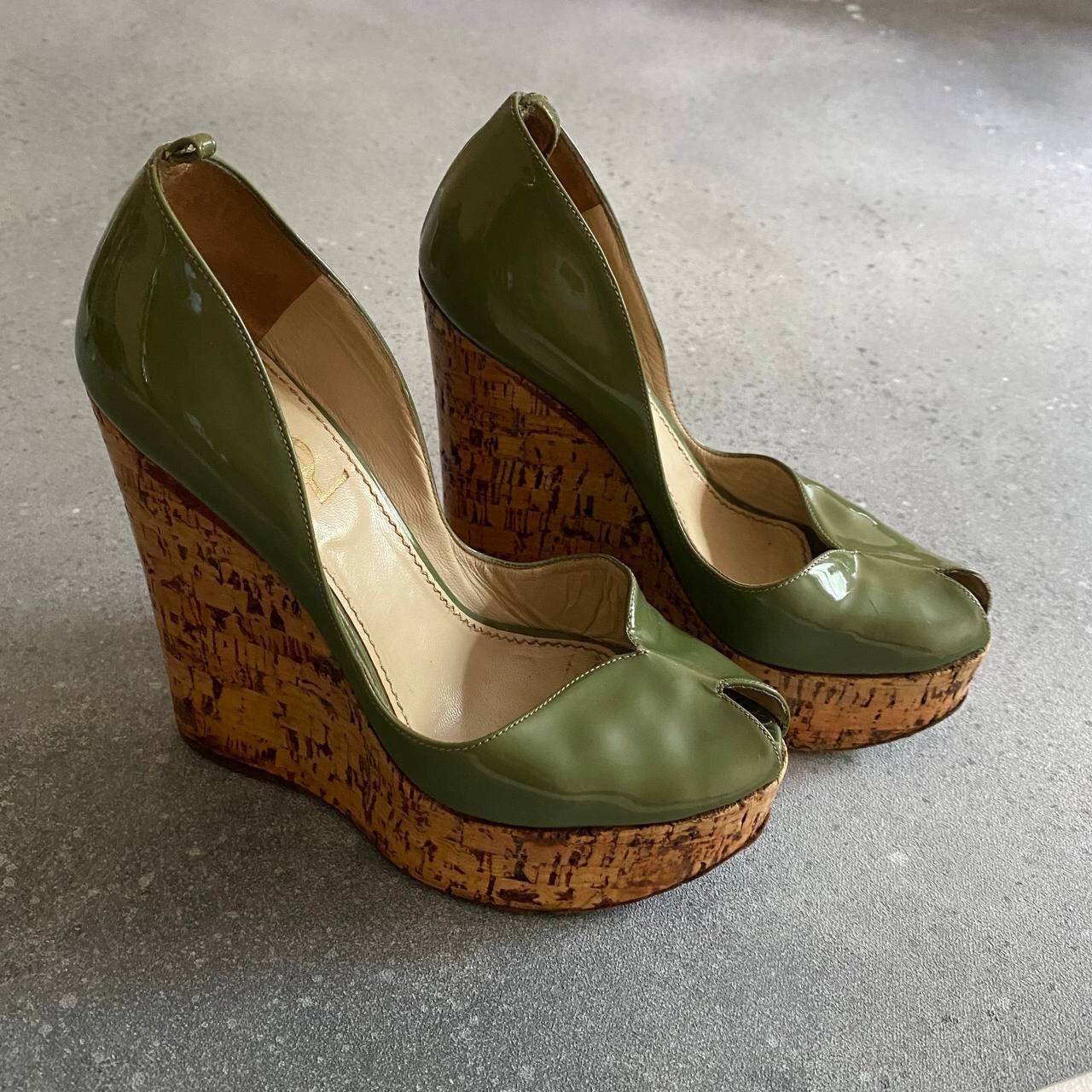 Vintage × Yves Saint Laurent YSL Yves Saint Laurent Vintage Platform Heels Shoes (Y2K) Size US 6 / IT 36 - 3 Thumbnail