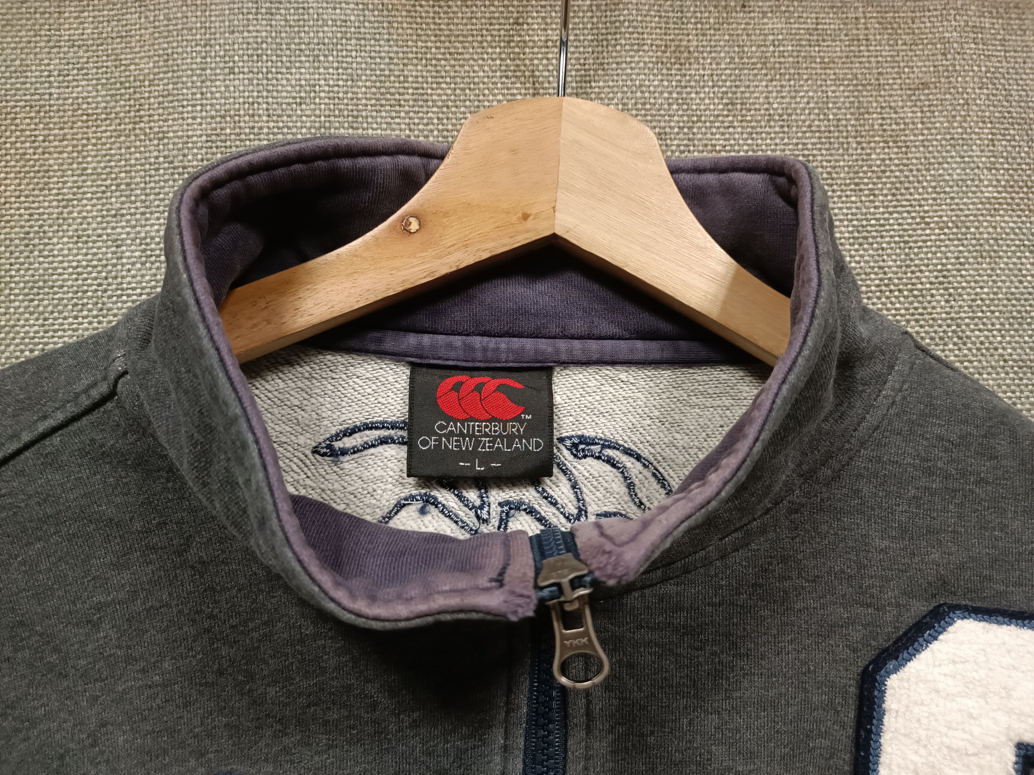 Canterbury of New Zealand sweatshirt half zip canterbury steinlager logo embroidery Size US XL / EU 56 / 4 - 5 Thumbnail