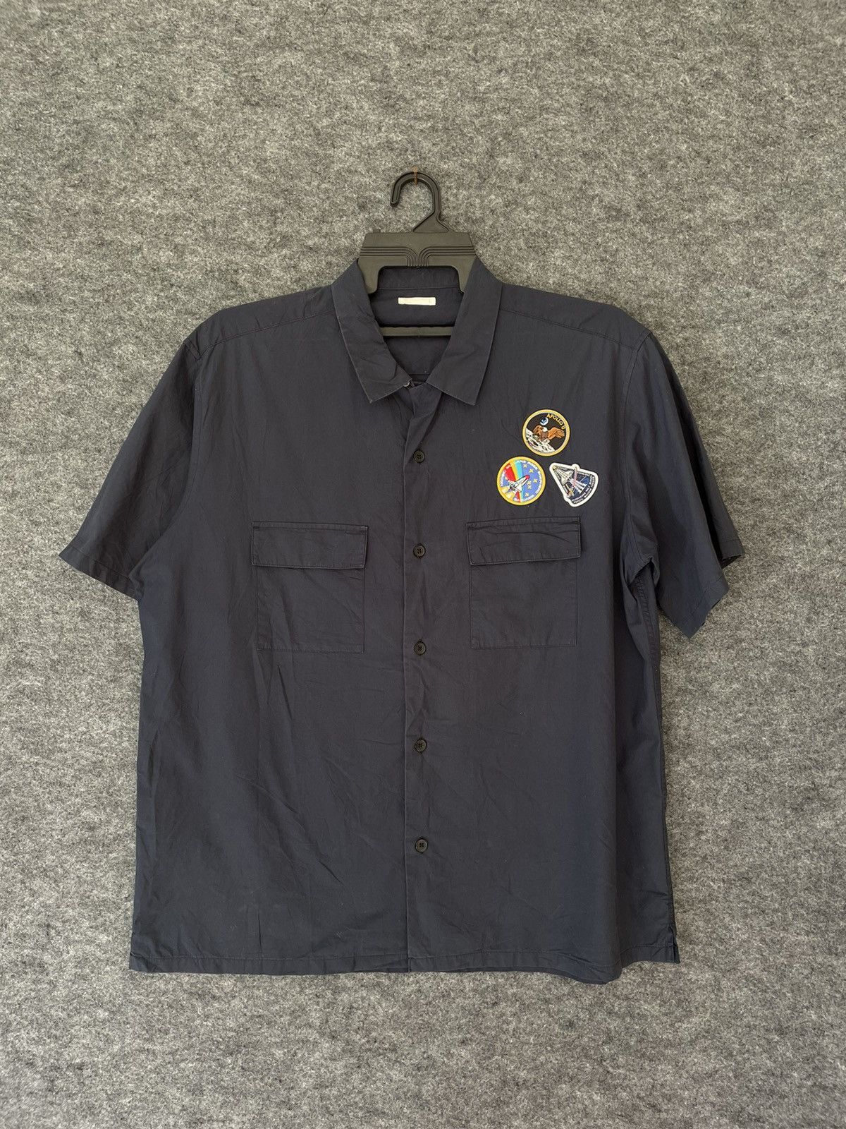 Japanese Brand GU SPACESHIPS SHIRTS Size US L / EU 52-54 / 3 - 1 Thumbnail