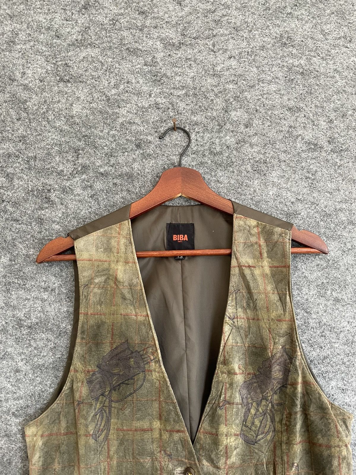 Vintage BIBA PARIS VEST Size US M / EU 48-50 / 2 - 2 Thumbnail