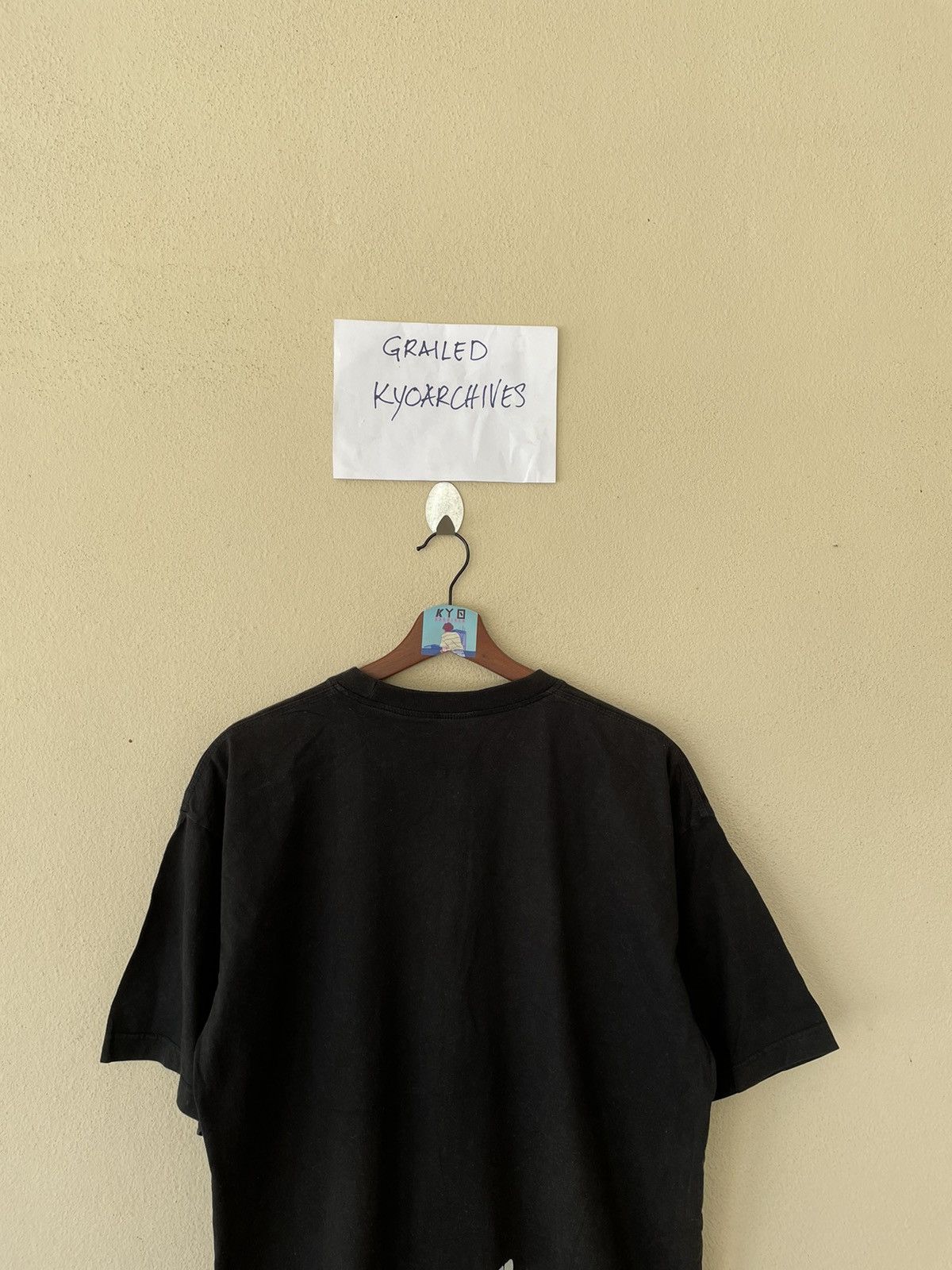 Japanese Brand KLEE DOODLE BLACK TEE Size US L / EU 52-54 / 3 - 8 Thumbnail