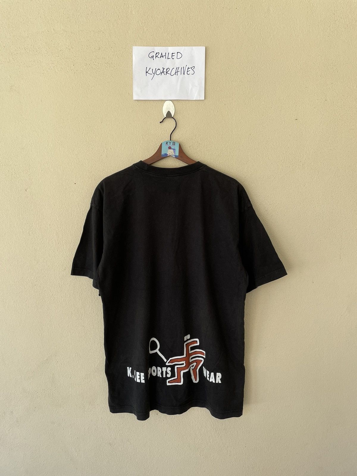 Japanese Brand KLEE DOODLE BLACK TEE Size US L / EU 52-54 / 3 - 6 Thumbnail