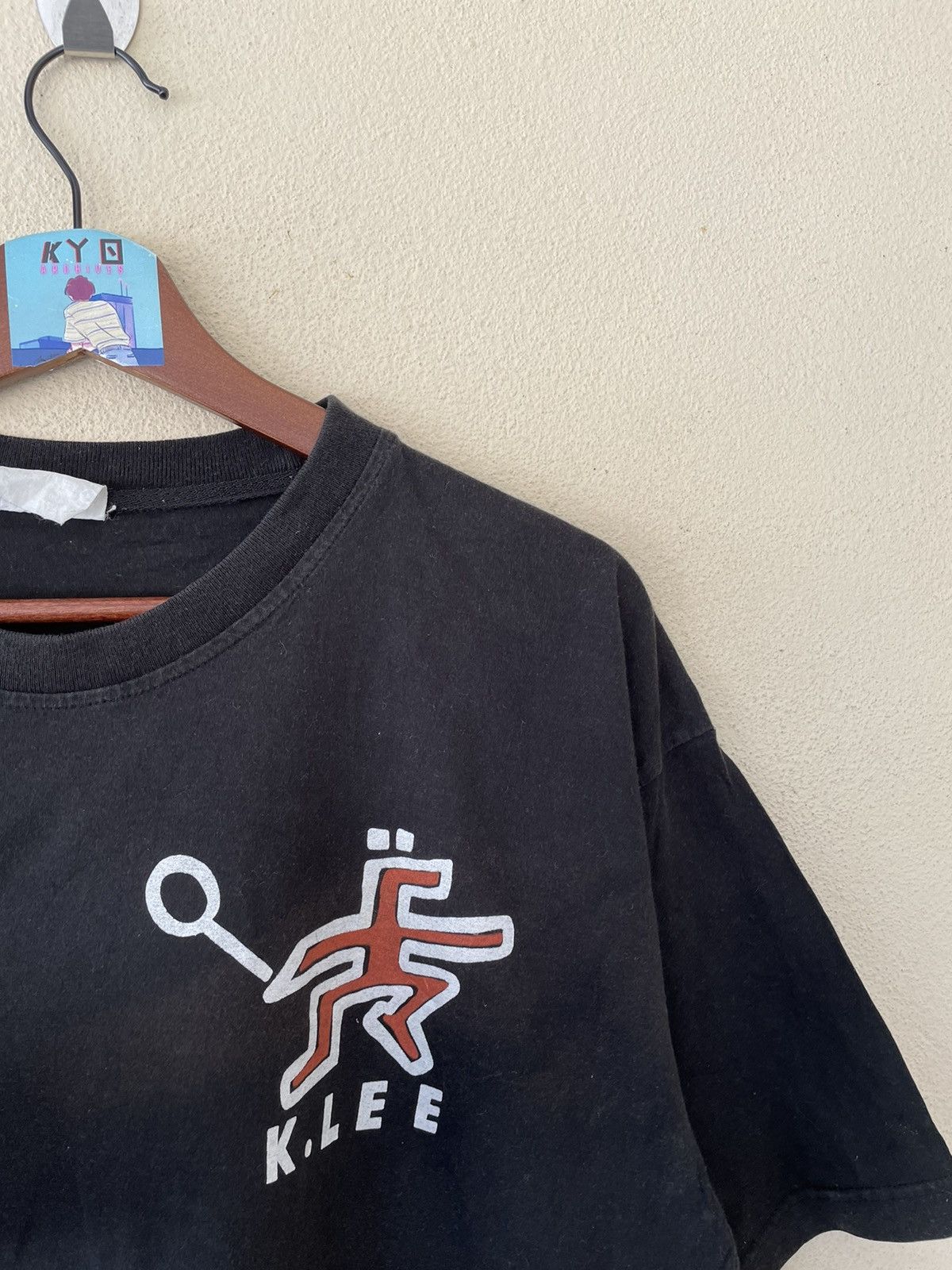 Japanese Brand KLEE DOODLE BLACK TEE Size US L / EU 52-54 / 3 - 4 Thumbnail