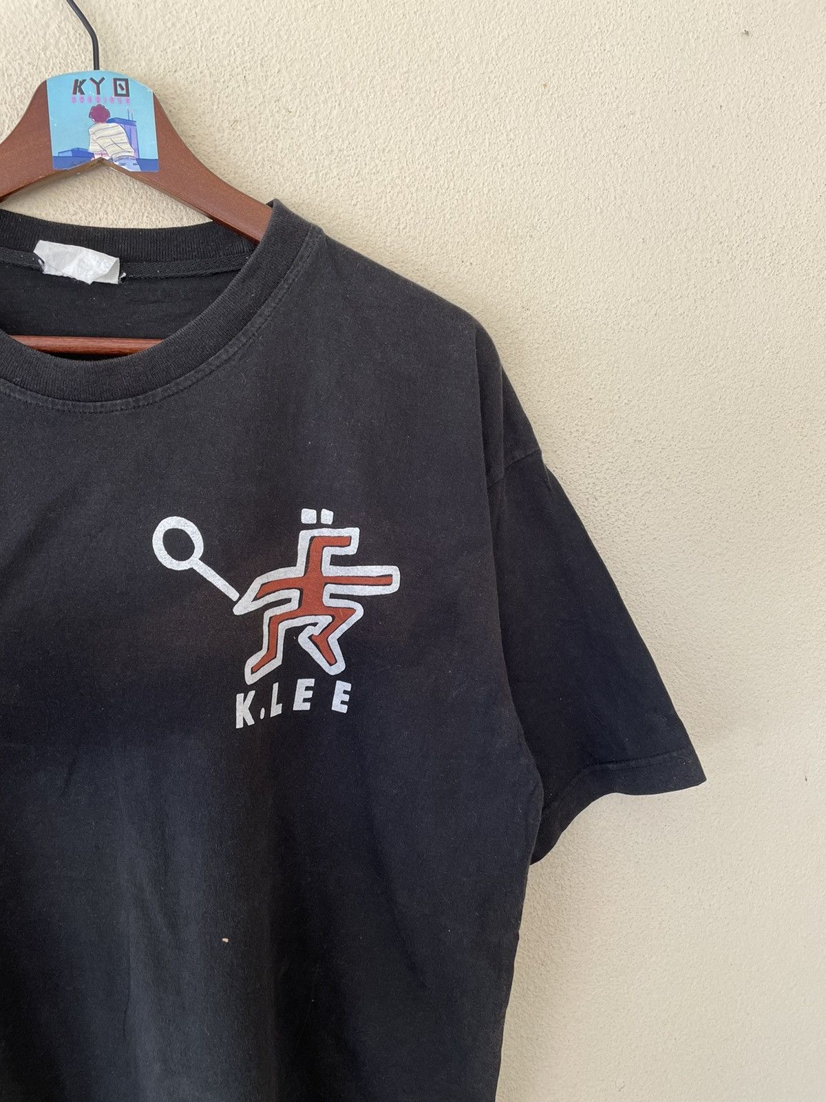 Japanese Brand KLEE DOODLE BLACK TEE Size US L / EU 52-54 / 3 - 5 Thumbnail