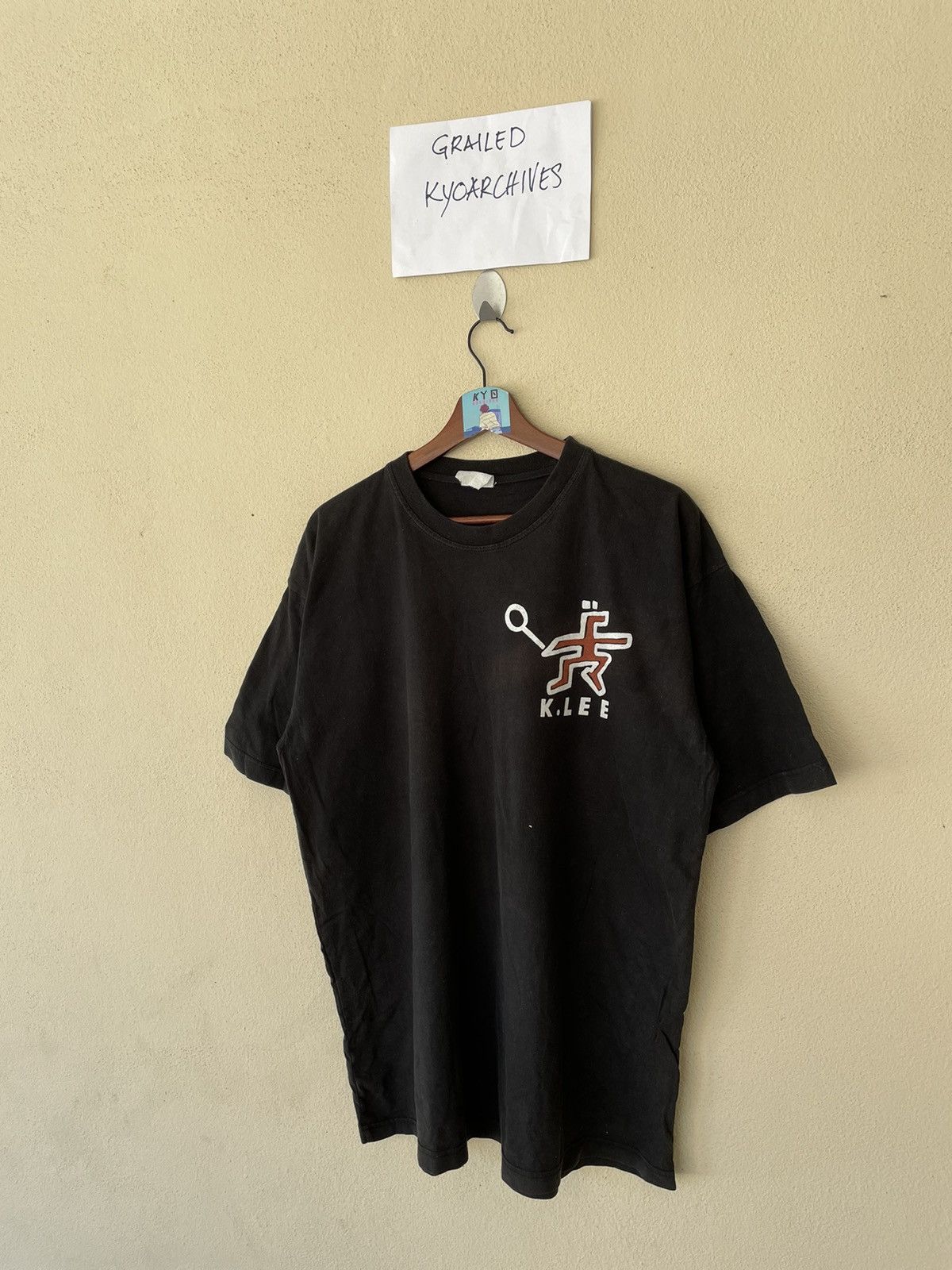 Japanese Brand KLEE DOODLE BLACK TEE Size US L / EU 52-54 / 3 - 2 Thumbnail