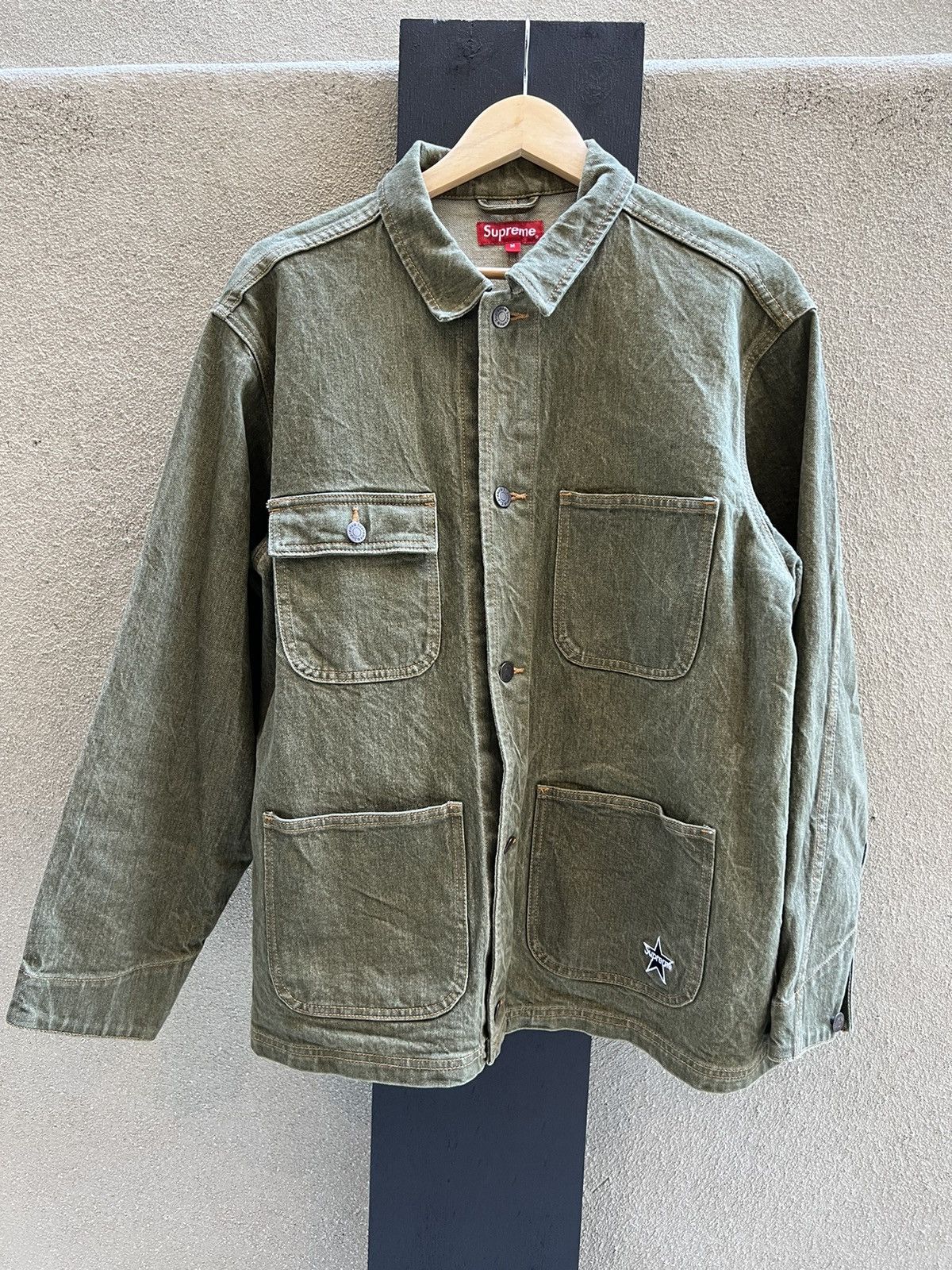 Supreme SS22 Supreme Denim Chore Coat | Grailed