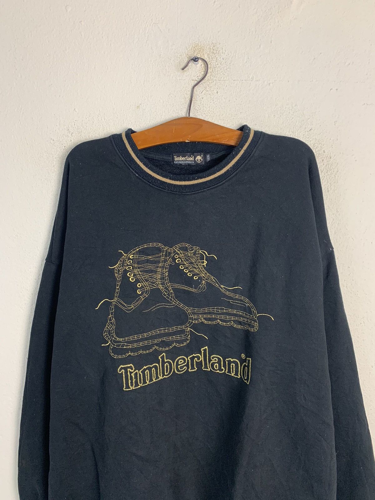 Timberland Vintage Timberland Embroidery Spellout Big Size Sweatshirt Size US XXL / EU 58 / 5 - 4 Thumbnail