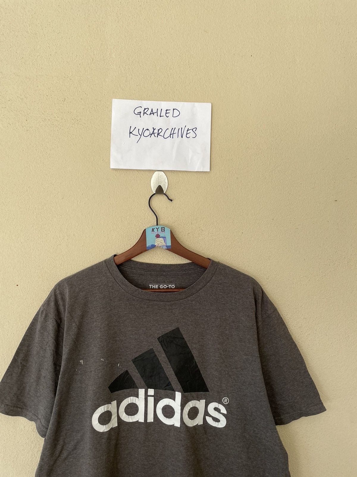Adidas ADIDAS BIG LOGOS TEE Size US L / EU 52-54 / 3 - 3 Thumbnail