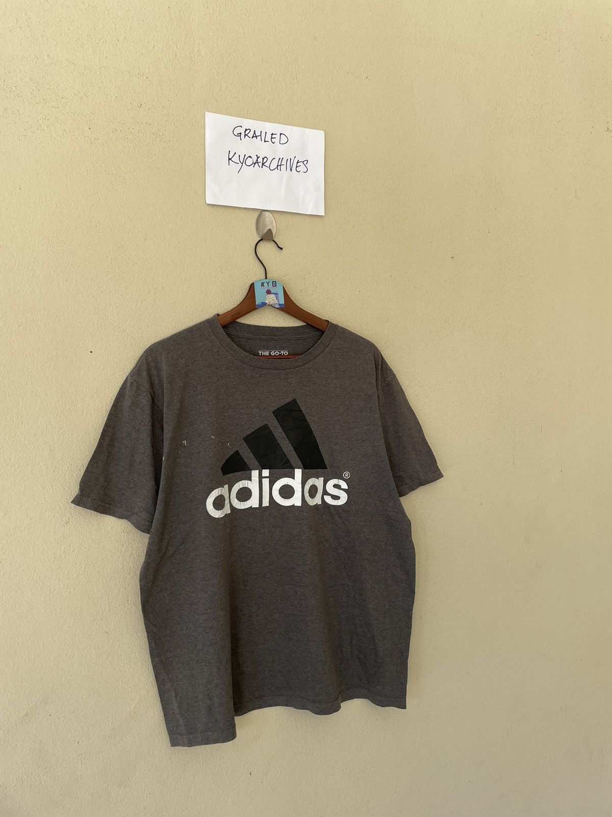 Adidas ADIDAS BIG LOGOS TEE Size US L / EU 52-54 / 3 - 2 Thumbnail