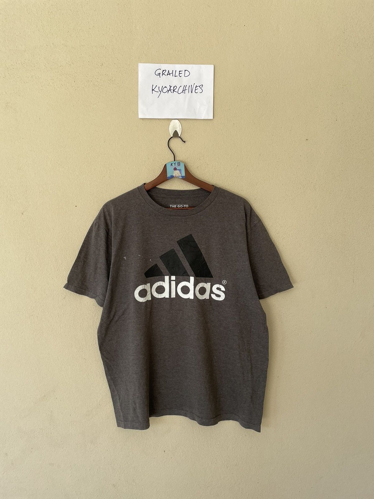 Adidas ADIDAS BIG LOGOS TEE Size US L / EU 52-54 / 3 - 1 Thumbnail
