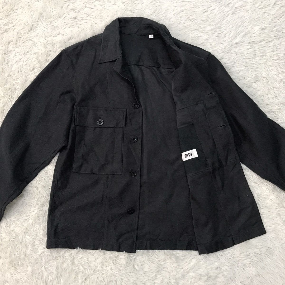 Christophe Lemaire Uniqlo U Button Jacket 2 Big Pockets Size US S / EU 44-46 / 1 - 13 Thumbnail