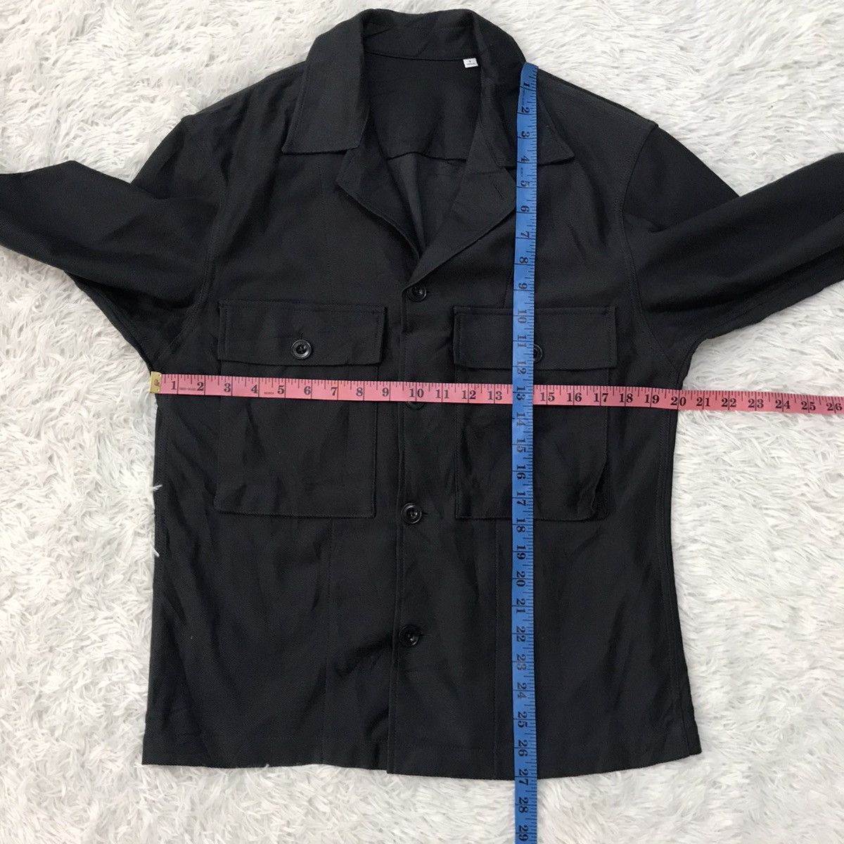 Christophe Lemaire Uniqlo U Button Jacket 2 Big Pockets Size US S / EU 44-46 / 1 - 19 Thumbnail