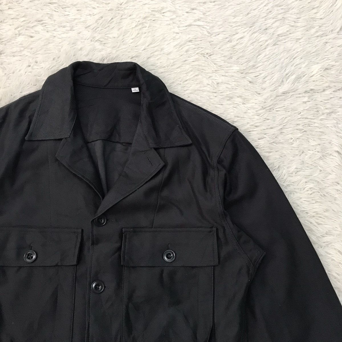 Christophe Lemaire Uniqlo U Button Jacket 2 Big Pockets Size US S / EU 44-46 / 1 - 4 Thumbnail