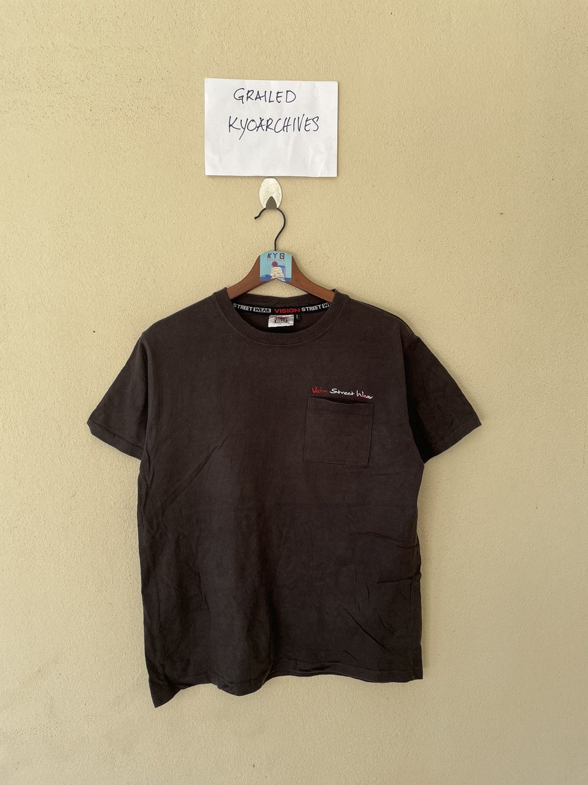 Vision Streetwear VISION STREETWEAR SINGKE LOGO TEE Size US S / EU 44-46 / 1 - 1 Thumbnail
