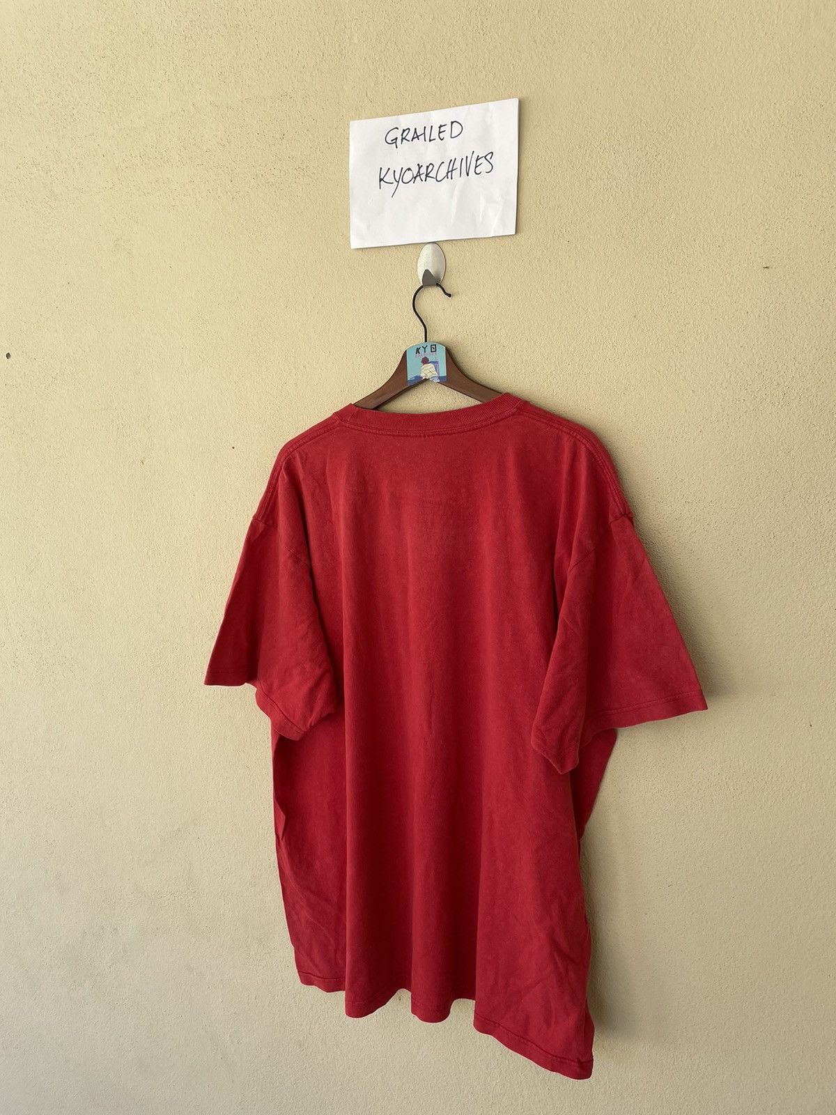 Majestic Y2K L.A ANGELS RED TEE Size US XXL / EU 58 / 5 - 5 Thumbnail