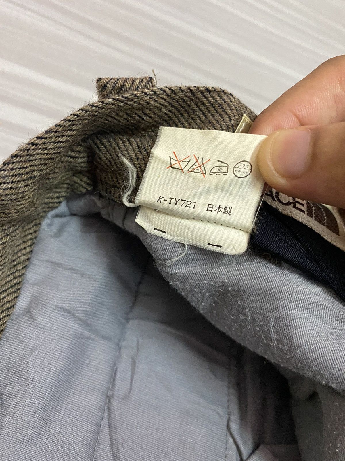 🔥NANAMICA THE NORTH FACE HERRINGBONE WOOL TROUSERS PANTS