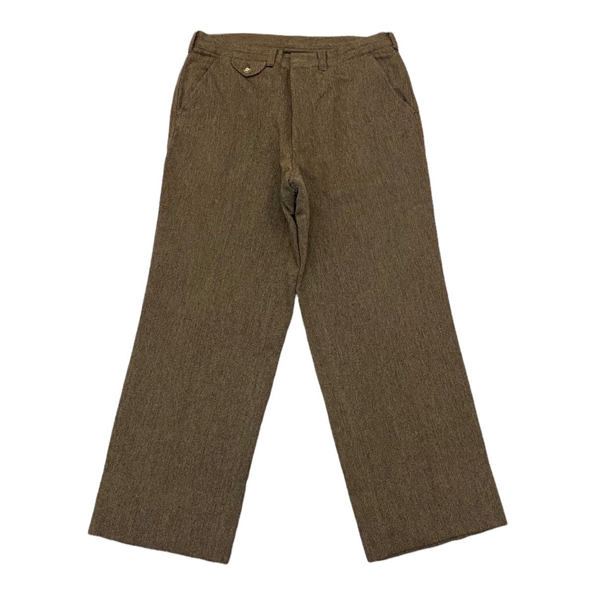 🔥NANAMICA THE NORTH FACE HERRINGBONE WOOL TROUSERS PANTS