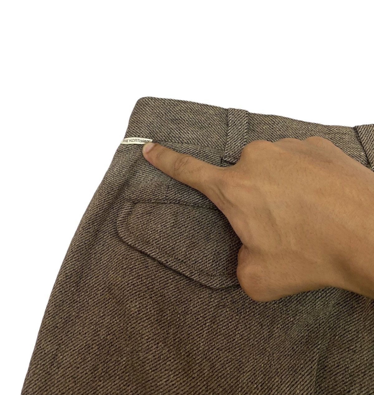 🔥NANAMICA THE NORTH FACE HERRINGBONE WOOL TROUSERS PANTS
