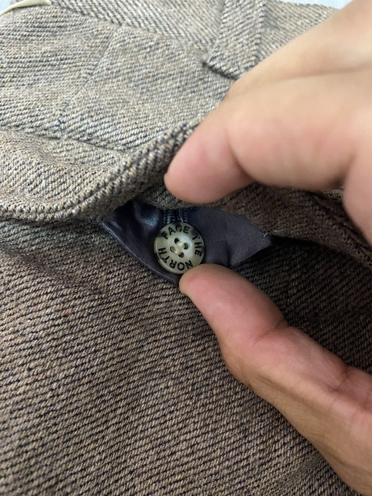 🔥NANAMICA THE NORTH FACE HERRINGBONE WOOL TROUSERS PANTS