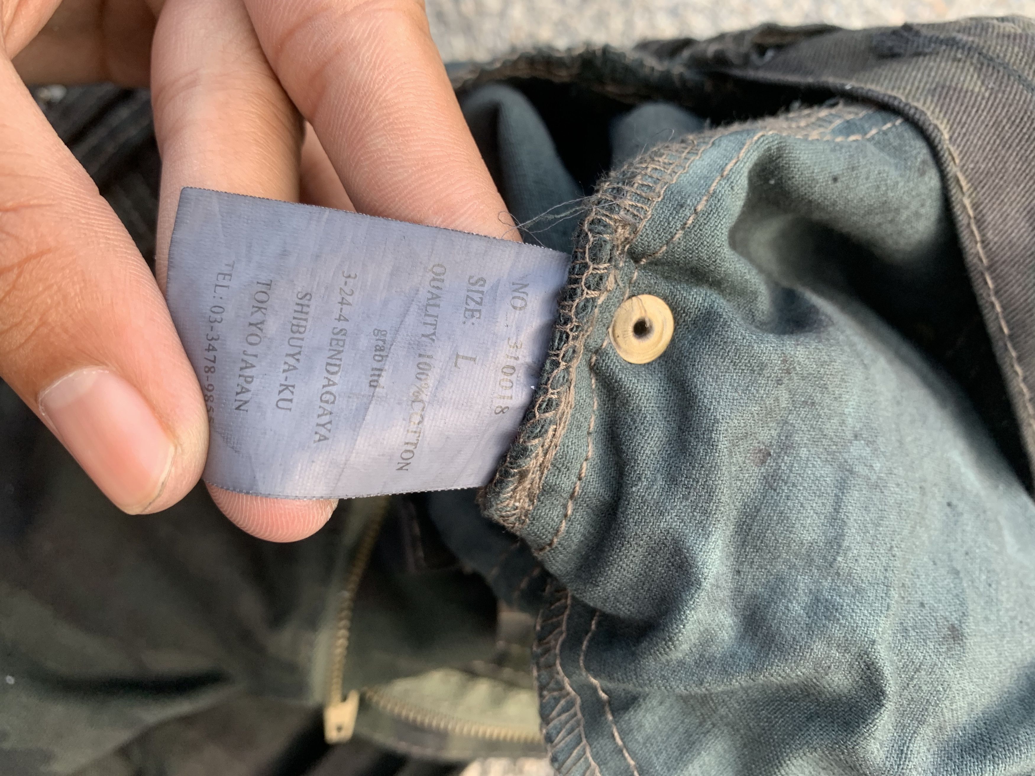 If Six Was Nine Cargo Pants Tie Dye Riot Boocut Multipocket Army 3D Pocket Size US 34 / EU 50 - 20 Thumbnail