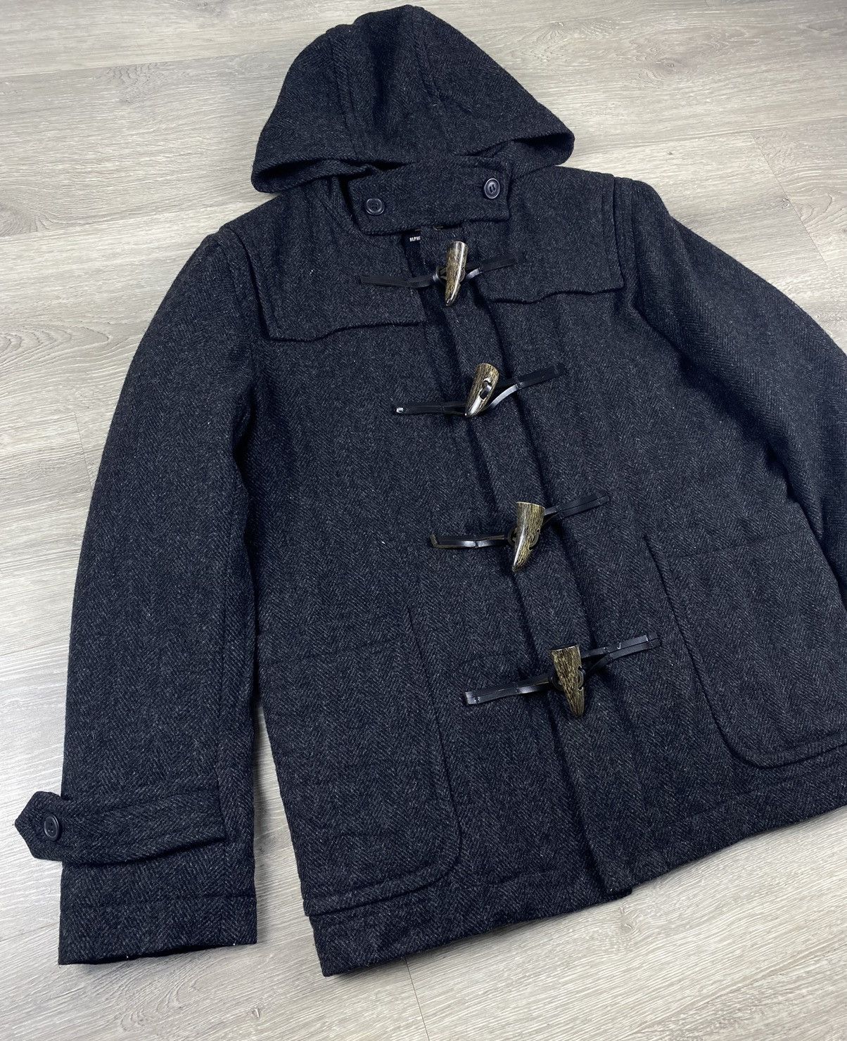 Alpha Industries Alpha Industrie X Ships Hoodie Wool Duffle Coats Jacket Size US S / EU 44-46 / 1 - 1 Thumbnail
