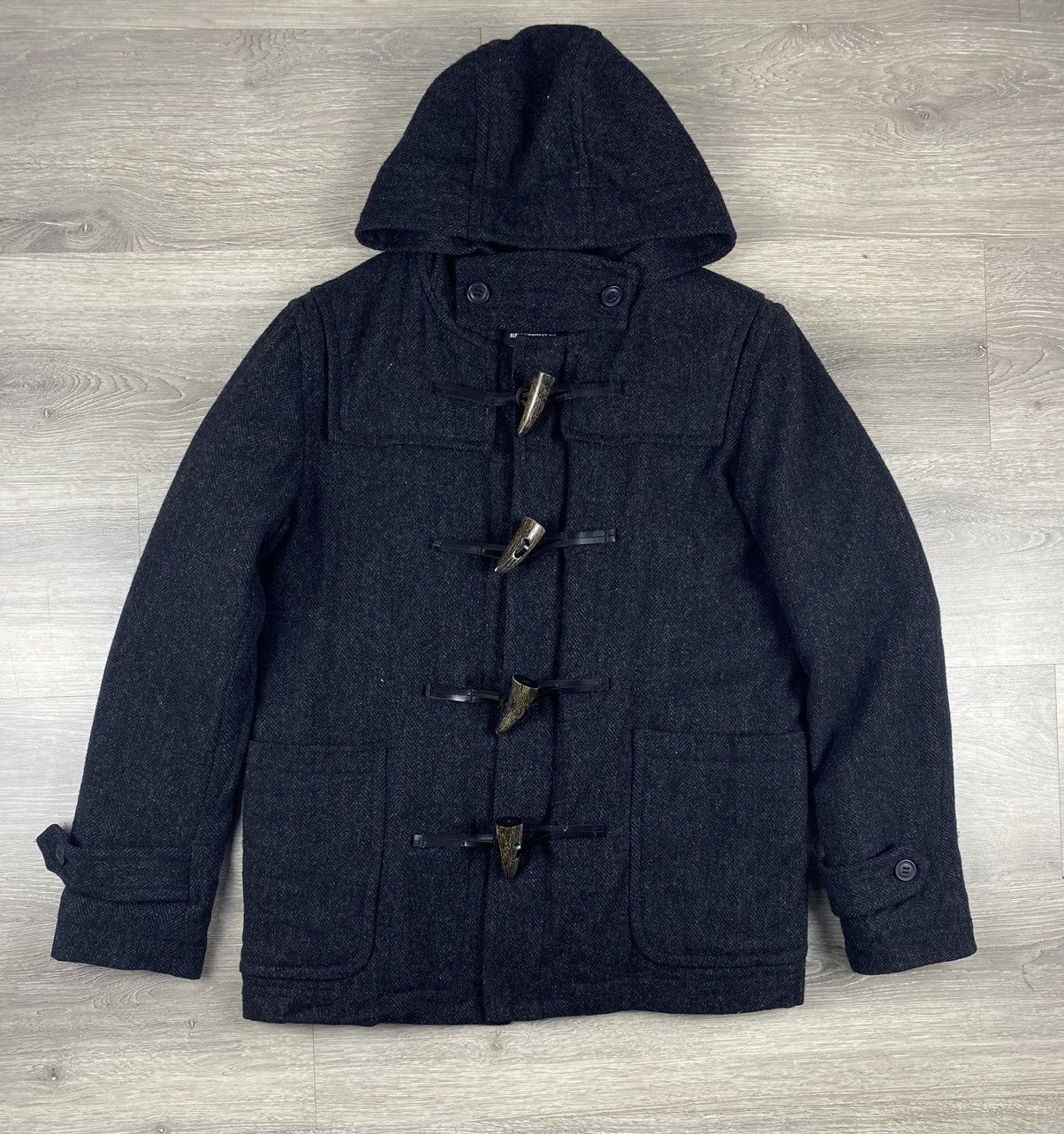Alpha Industries Alpha Industrie X Ships Hoodie Wool Duffle Coats Jacket Size US S / EU 44-46 / 1 - 2 Thumbnail