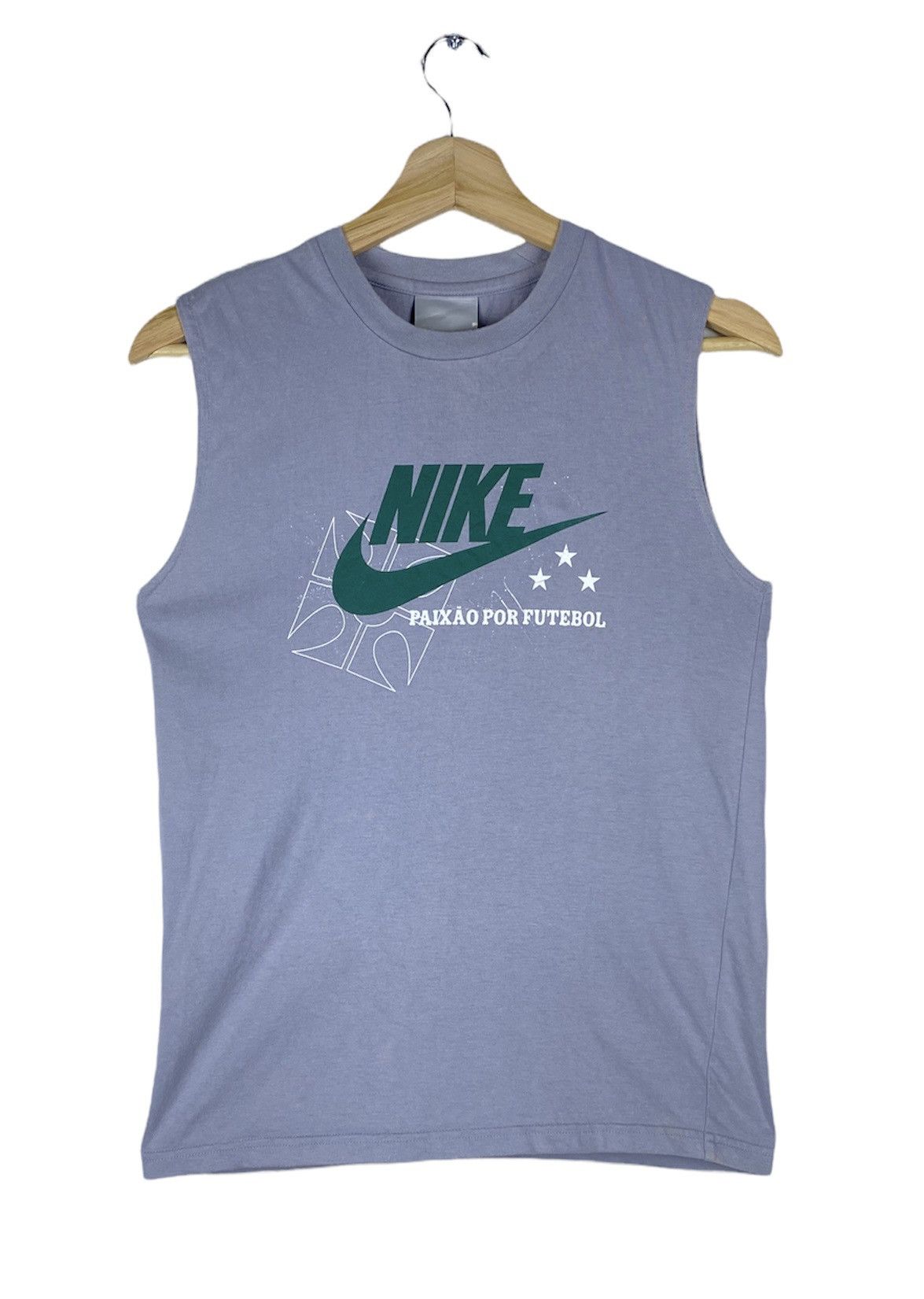Nike OFFER 🔥 Vintage Nike Swoosh Football Tank Top T Shirt Size M / US 6-8 / IT 42-44 - 1 Thumbnail