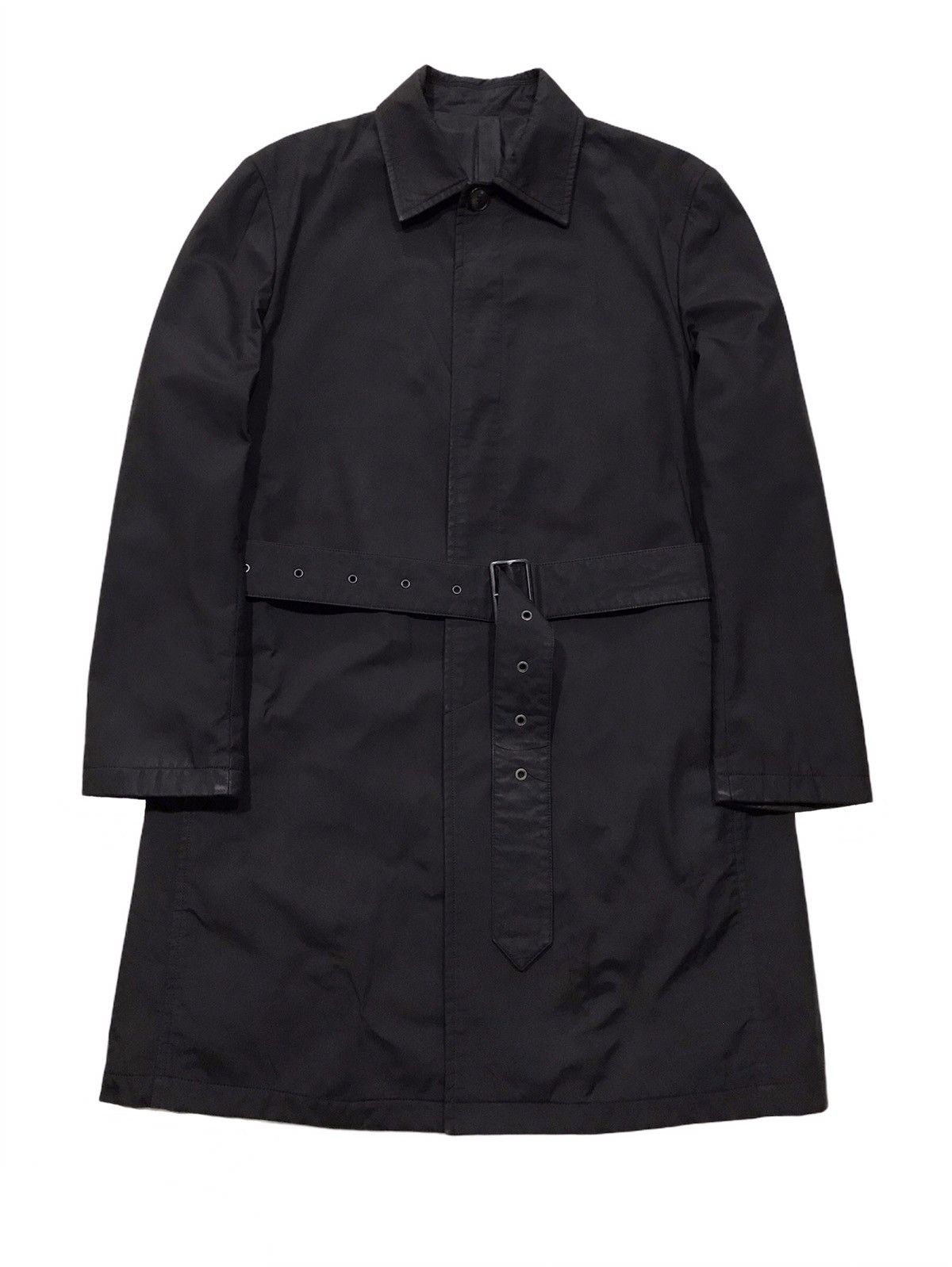 Jean Paul Gaultier Pleated Belted Trench Coat Size US M / EU 48-50 / 2 - 1 Thumbnail