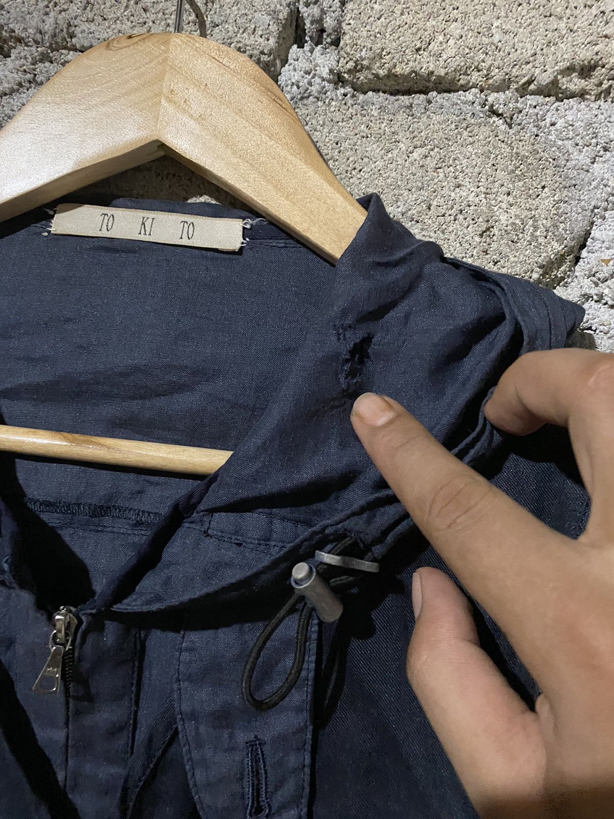 TO KI TO 🔥SALE🔥TOKITO FUTURE PUNK TACTICAL STYLE JACKET LINEN FABRIC Size US M / EU 48-50 / 2 - 9 Thumbnail