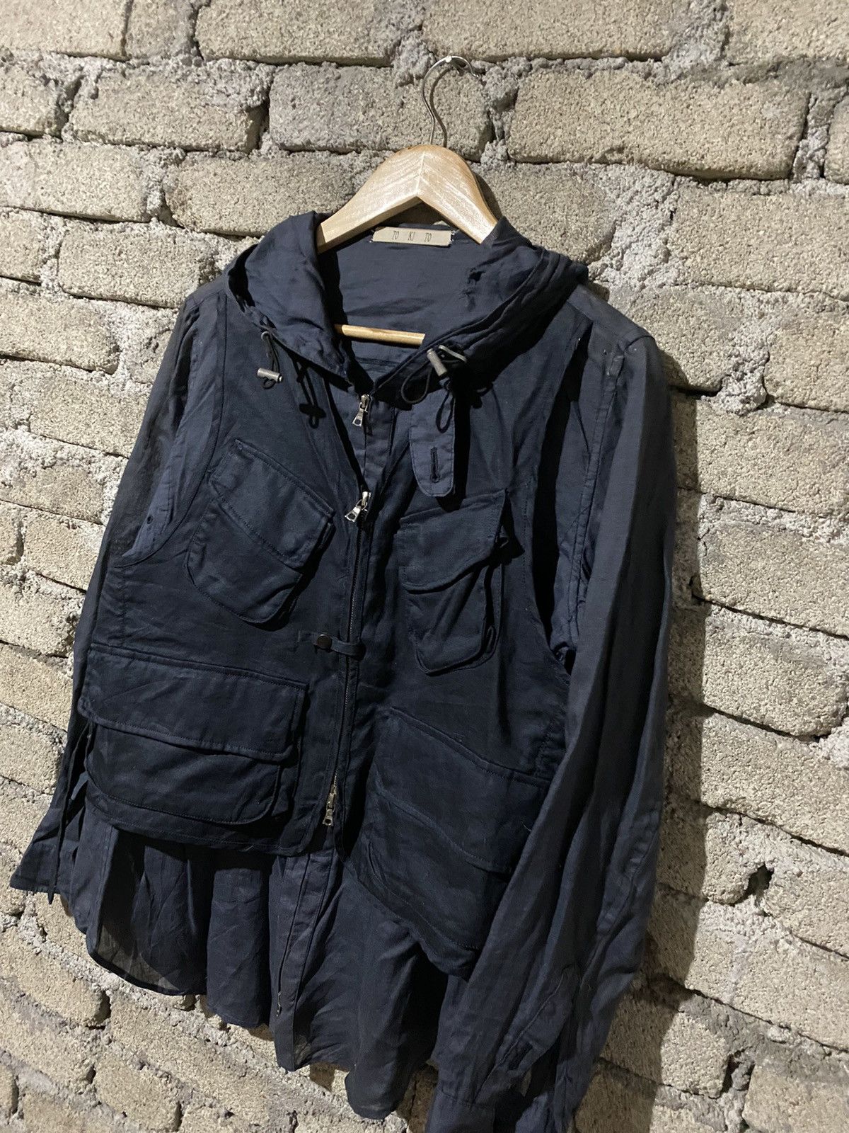TO KI TO 🔥SALE🔥TOKITO FUTURE PUNK TACTICAL STYLE JACKET LINEN FABRIC Size US M / EU 48-50 / 2 - 5 Thumbnail