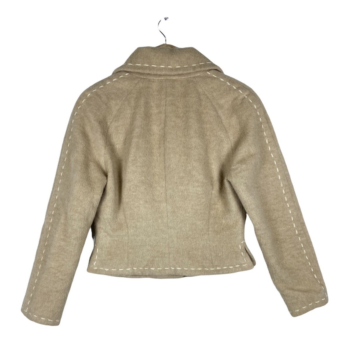 Junko Shimada GONE 🔥Vintage Junko Shimada Cropped Mohair Wool Jacket Size US S / EU 44-46 / 1 - 7 Thumbnail