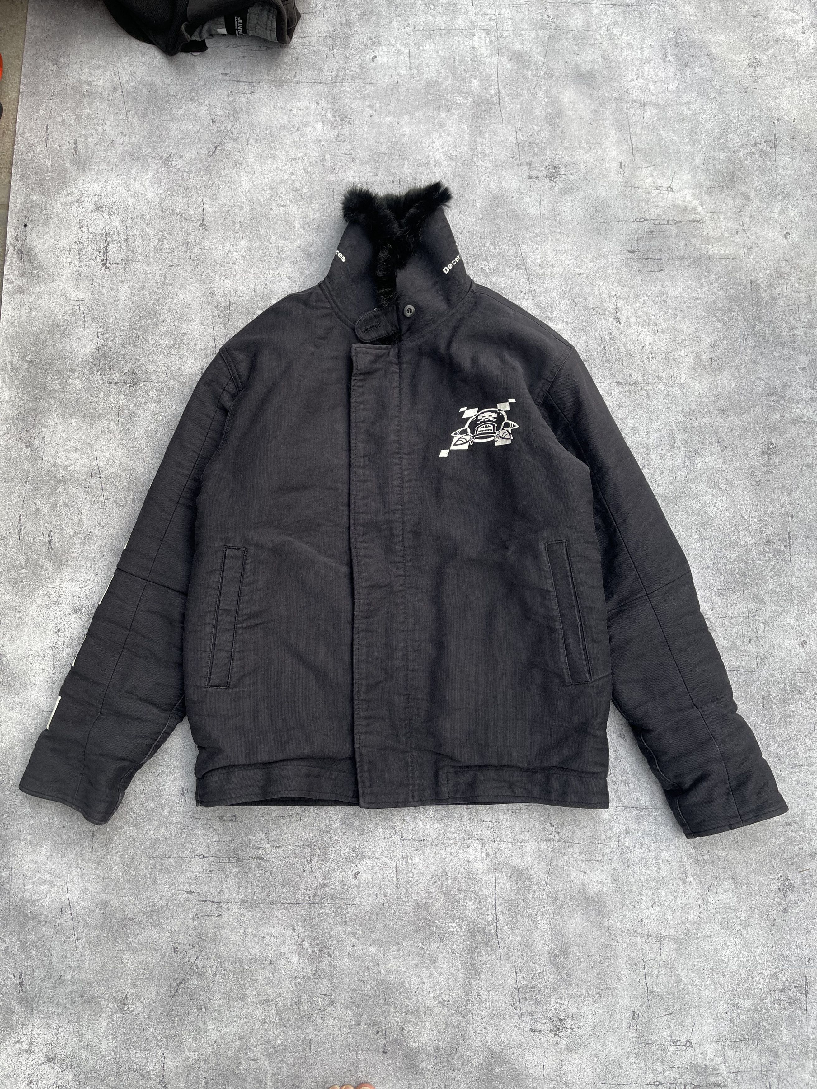 Undercover Undercover DAVF Black Fur Jacket Size US M / EU 48-50 / 2 - 2 Thumbnail