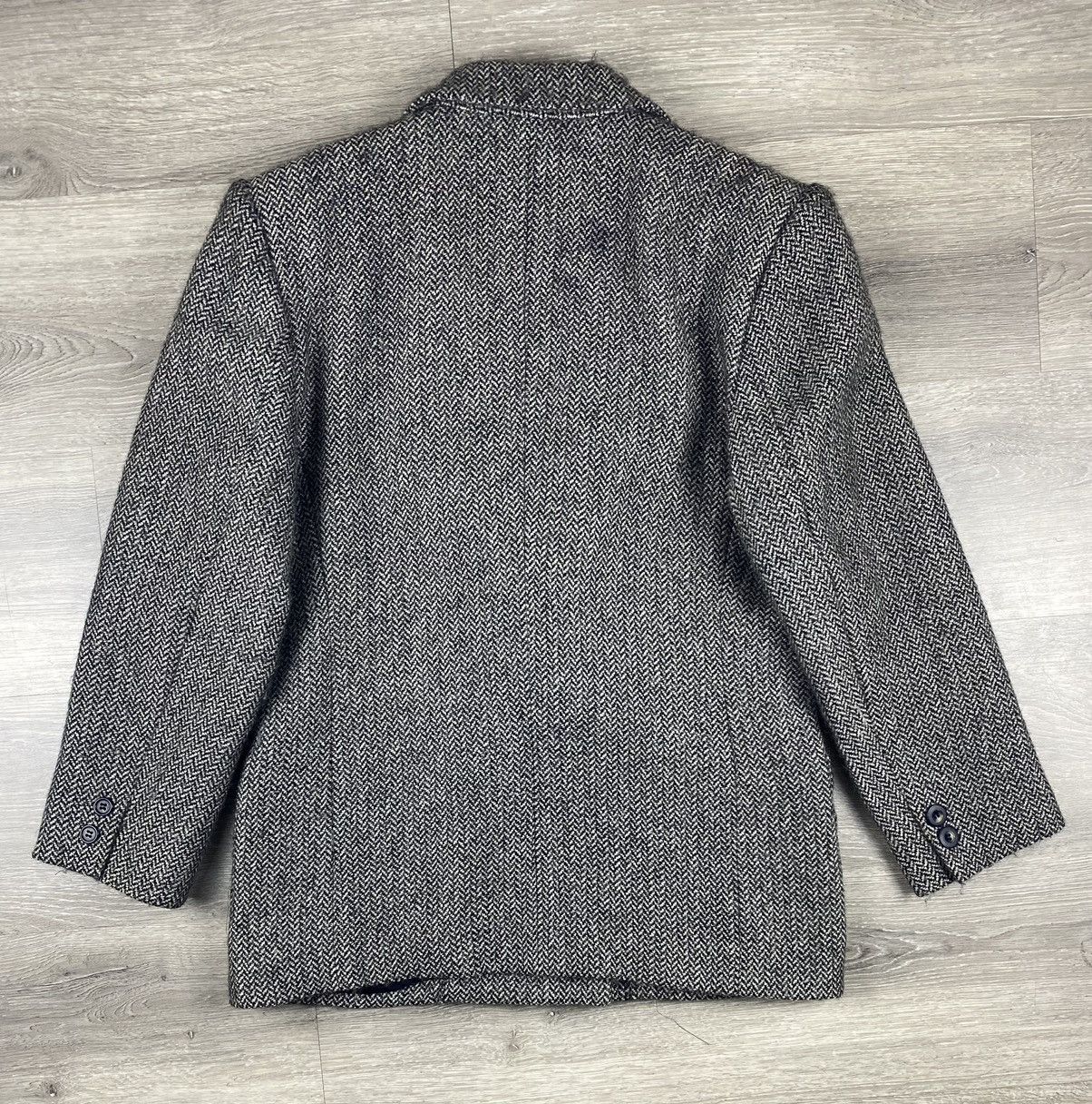 Calvin Klein Calvin Klein Double Breasted Blazer Wool Coats Jacket Size M / US 6-8 / IT 42-44 - 7 Thumbnail