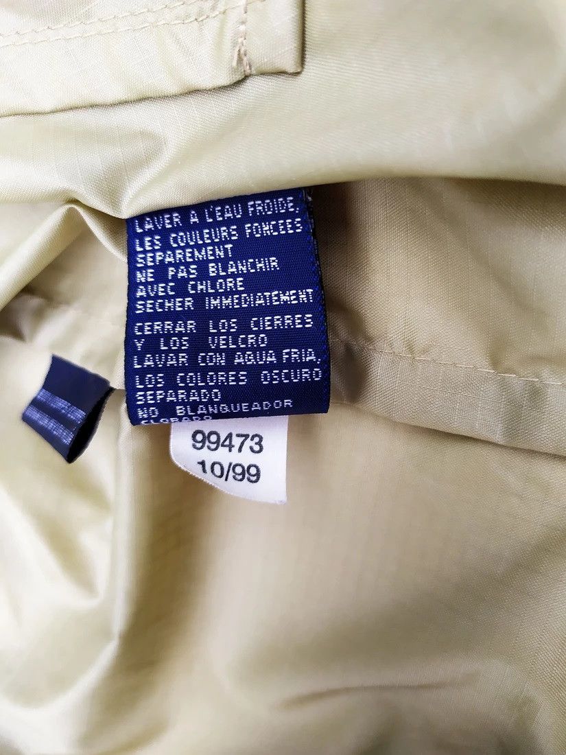 Tommy Hilfiger Tommy Hilfiger Khaki Nylon Logo Jacket Windbreaker Size US L / EU 52-54 / 3 - 14 Thumbnail