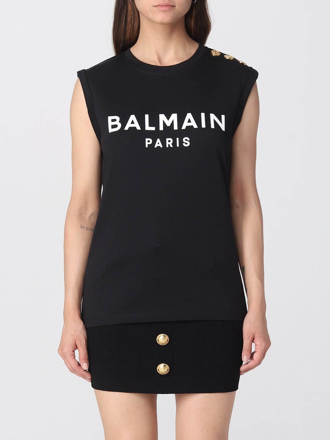 Balmain Sweater Woman Black