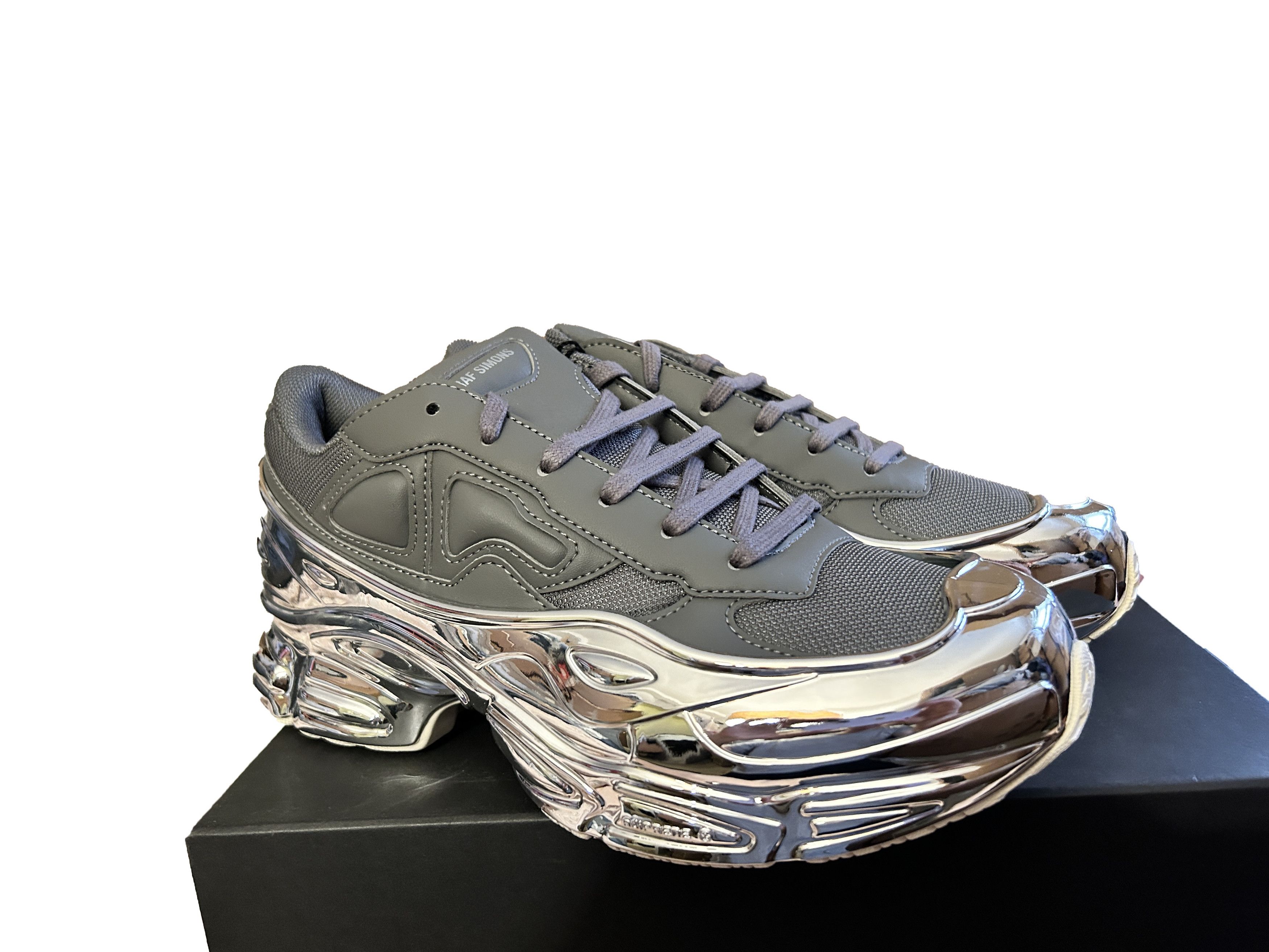 Adidas ozweego raf simons ash silver metallic clearance