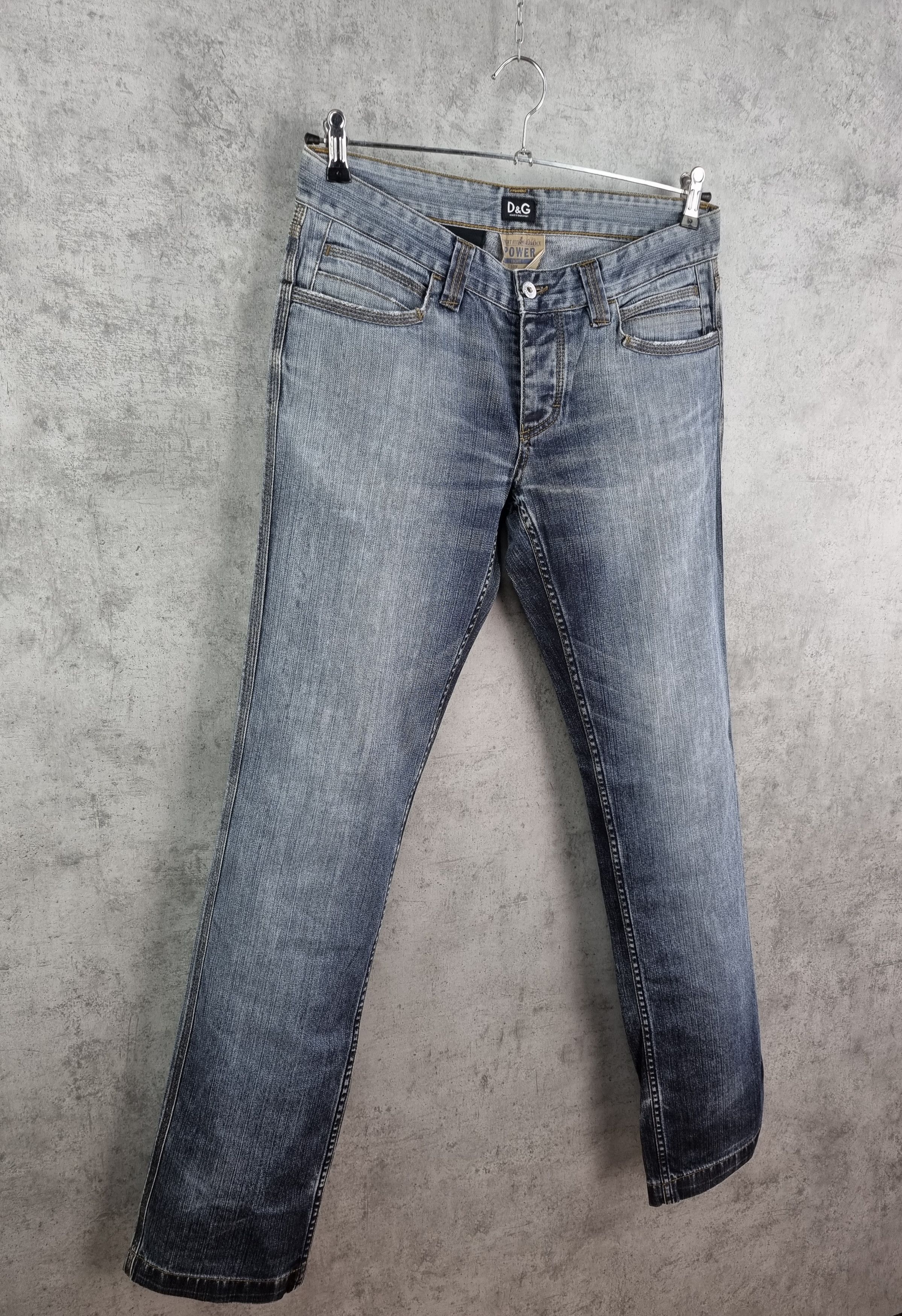 Dolce & Gabbana Rare Dolce Gabbana Waxed Denim Jeans Vintage Power Line Size US 31 - 3 Thumbnail