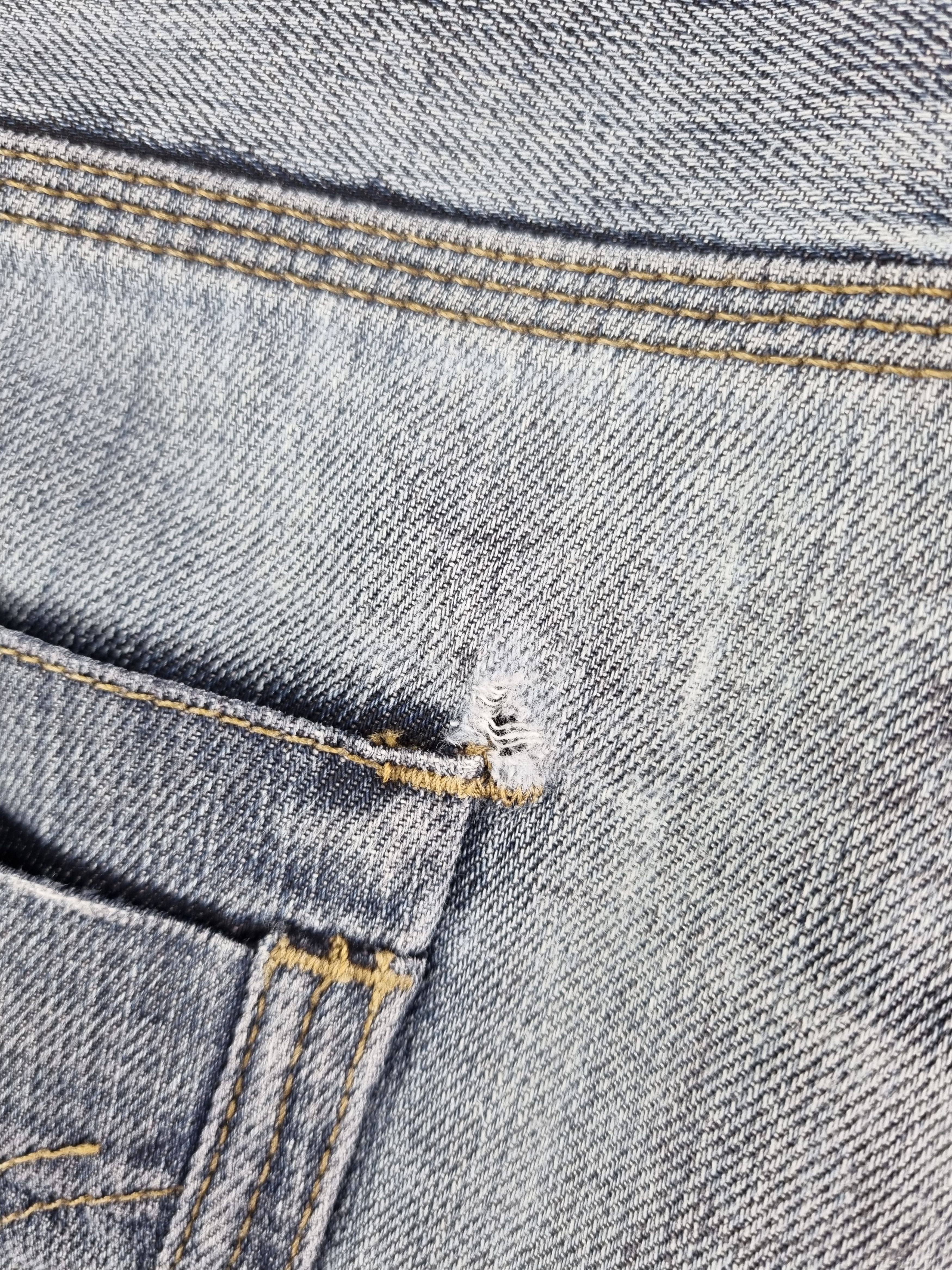 Dolce & Gabbana Rare Dolce Gabbana Waxed Denim Jeans Vintage Power Line Size US 31 - 11 Thumbnail
