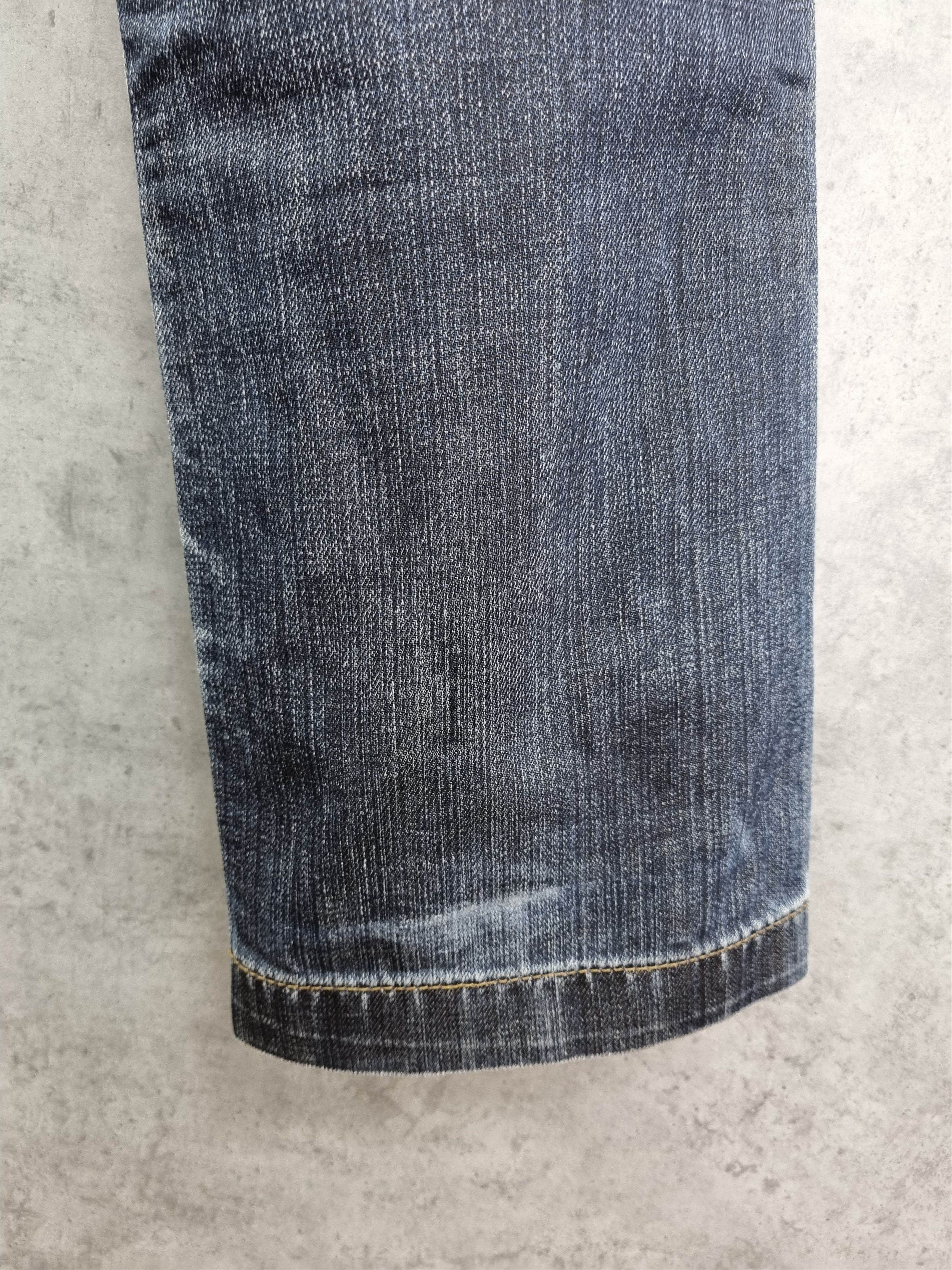 Dolce & Gabbana Rare Dolce Gabbana Waxed Denim Jeans Vintage Power Line Size US 31 - 15 Thumbnail