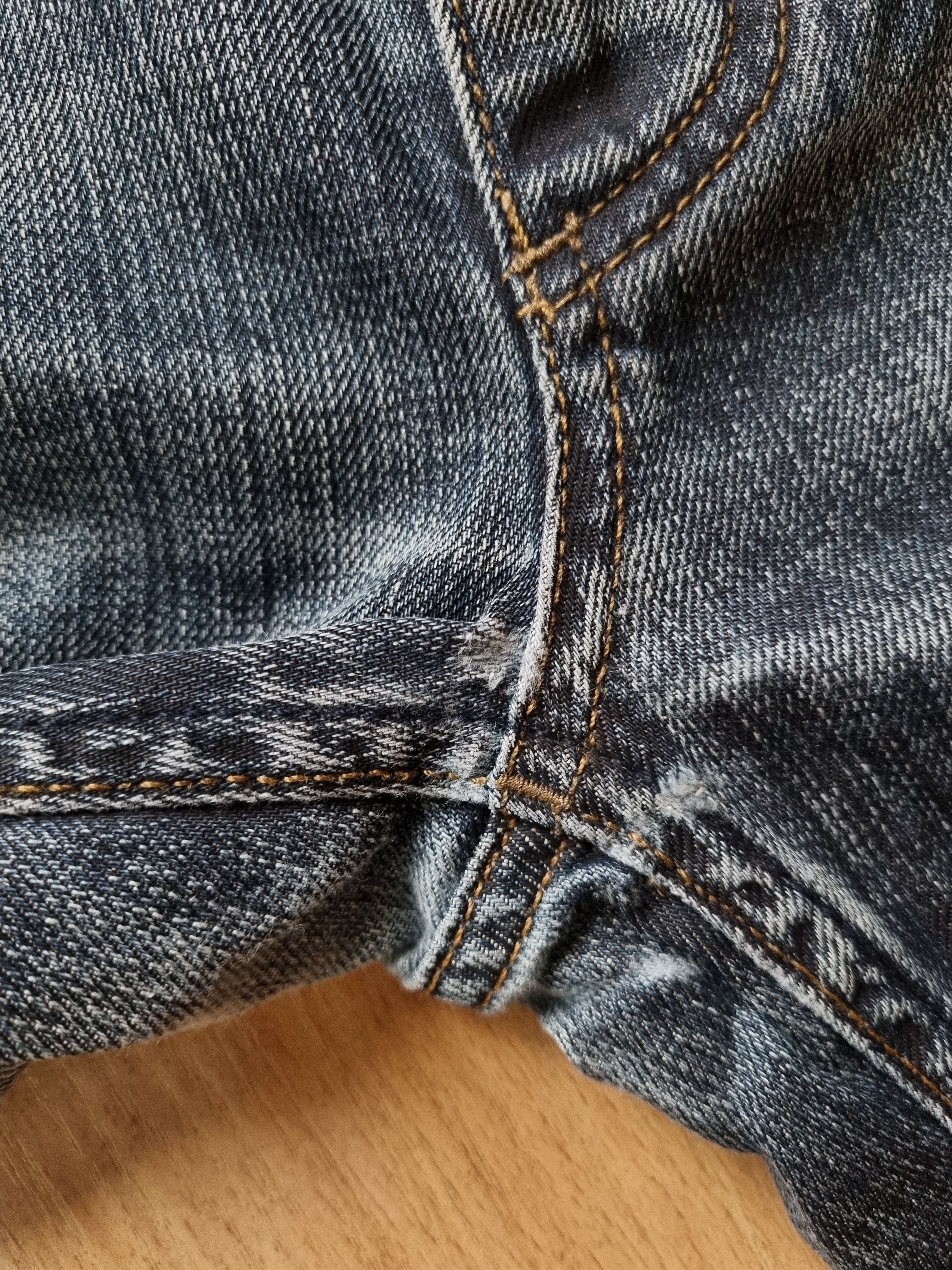 Dolce & Gabbana Rare Dolce Gabbana Waxed Denim Jeans Vintage Power Line Size US 31 - 14 Thumbnail