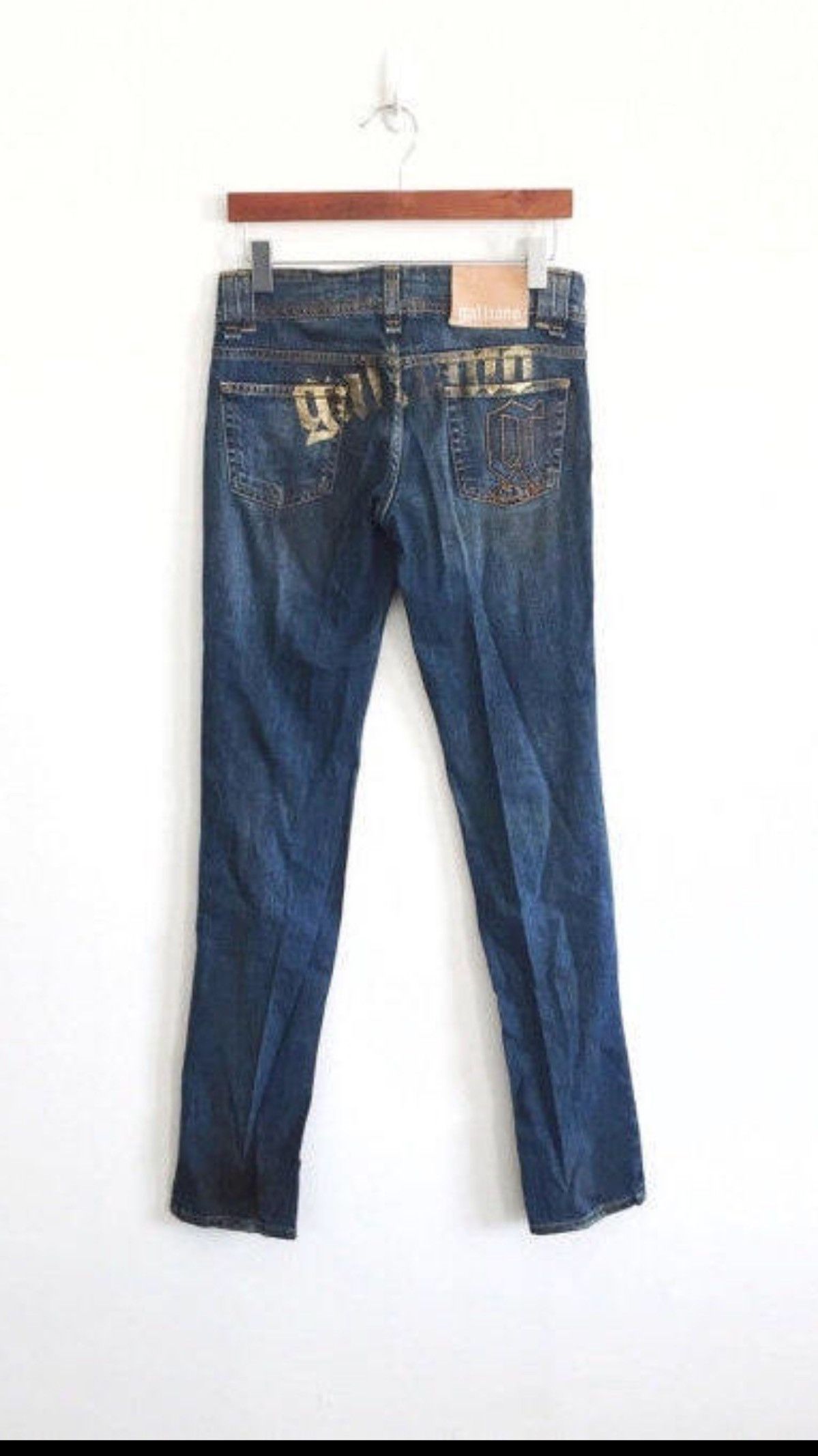 John Galliano Galliano Made in Italy Skinny Jeans Waist 30"x43"inches Size US 30 / EU 46 - 1 Thumbnail