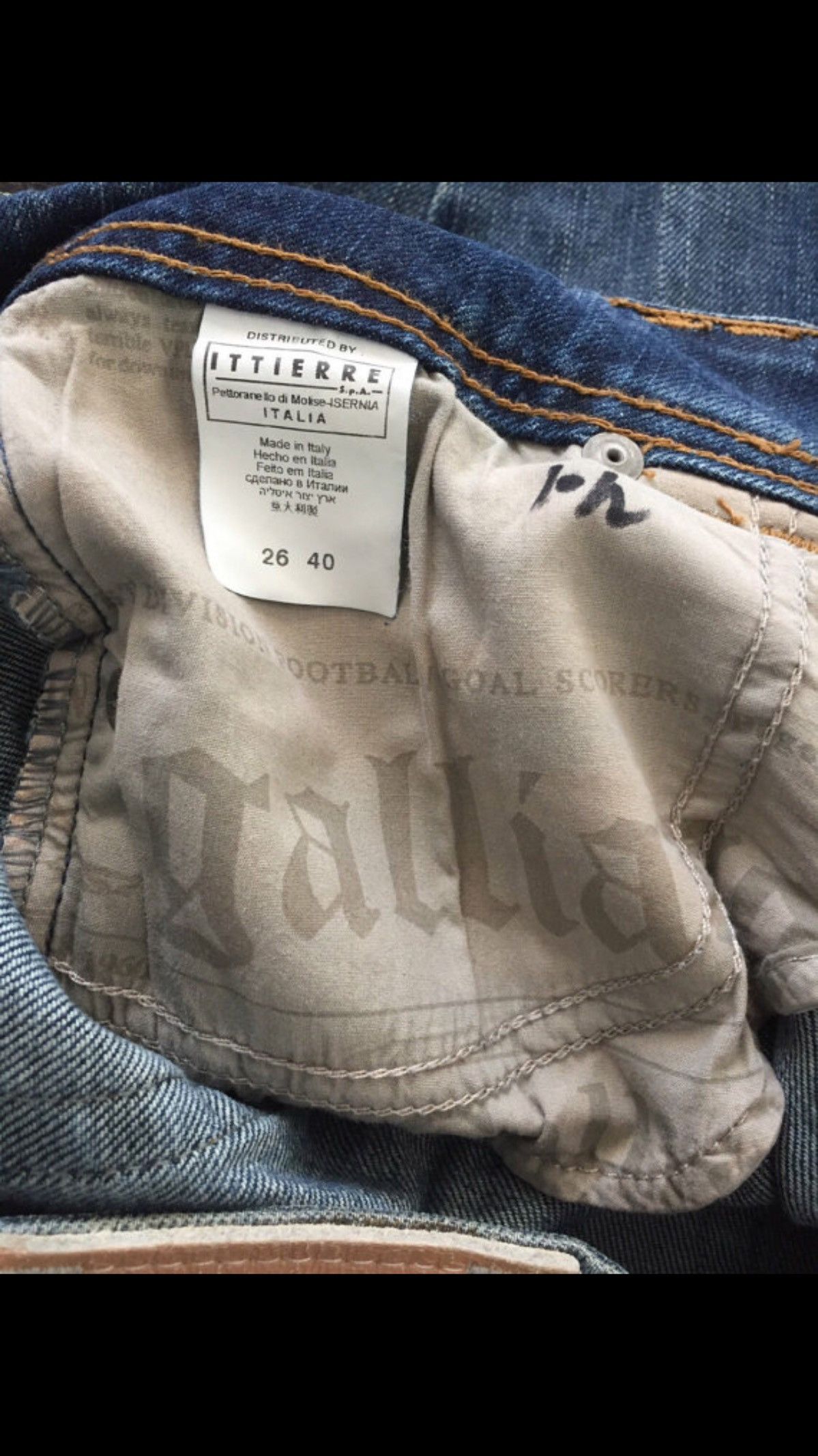 John Galliano Galliano Made in Italy Skinny Jeans Waist 30"x43"inches Size US 30 / EU 46 - 5 Thumbnail