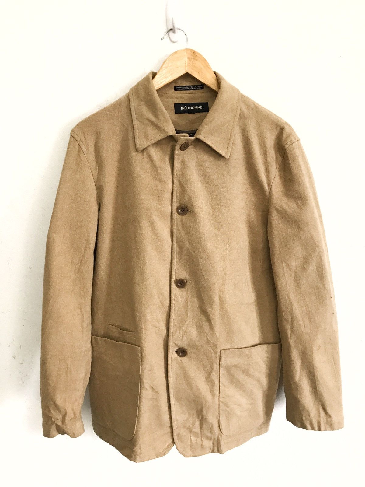 Designer × Japanese Brand × Other Japanese Brand Ined Homme Made In Japan Button Jacket Size US M / EU 48-50 / 2 - 1 Thumbnail