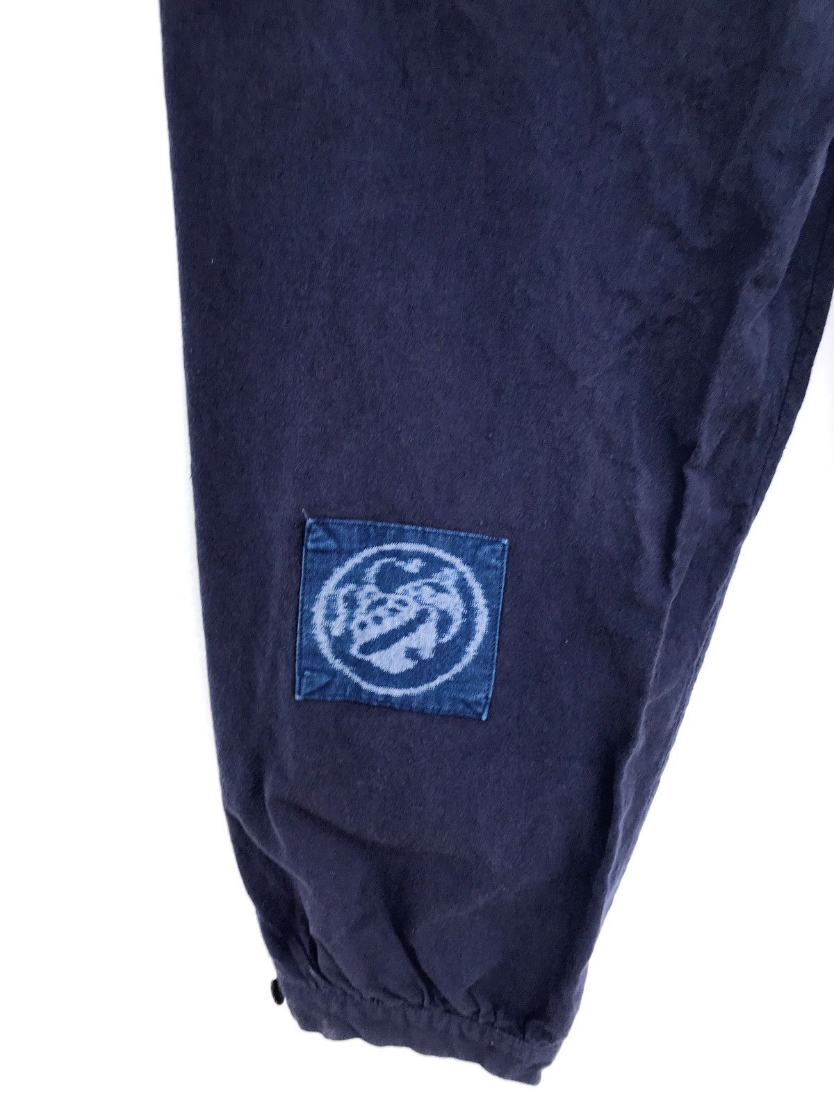 Handmade × Indigo × Japanese Brand Japanese Handmade Indigo Patchwork Baggy Pants Size US 28 / EU 44 - 5 Thumbnail